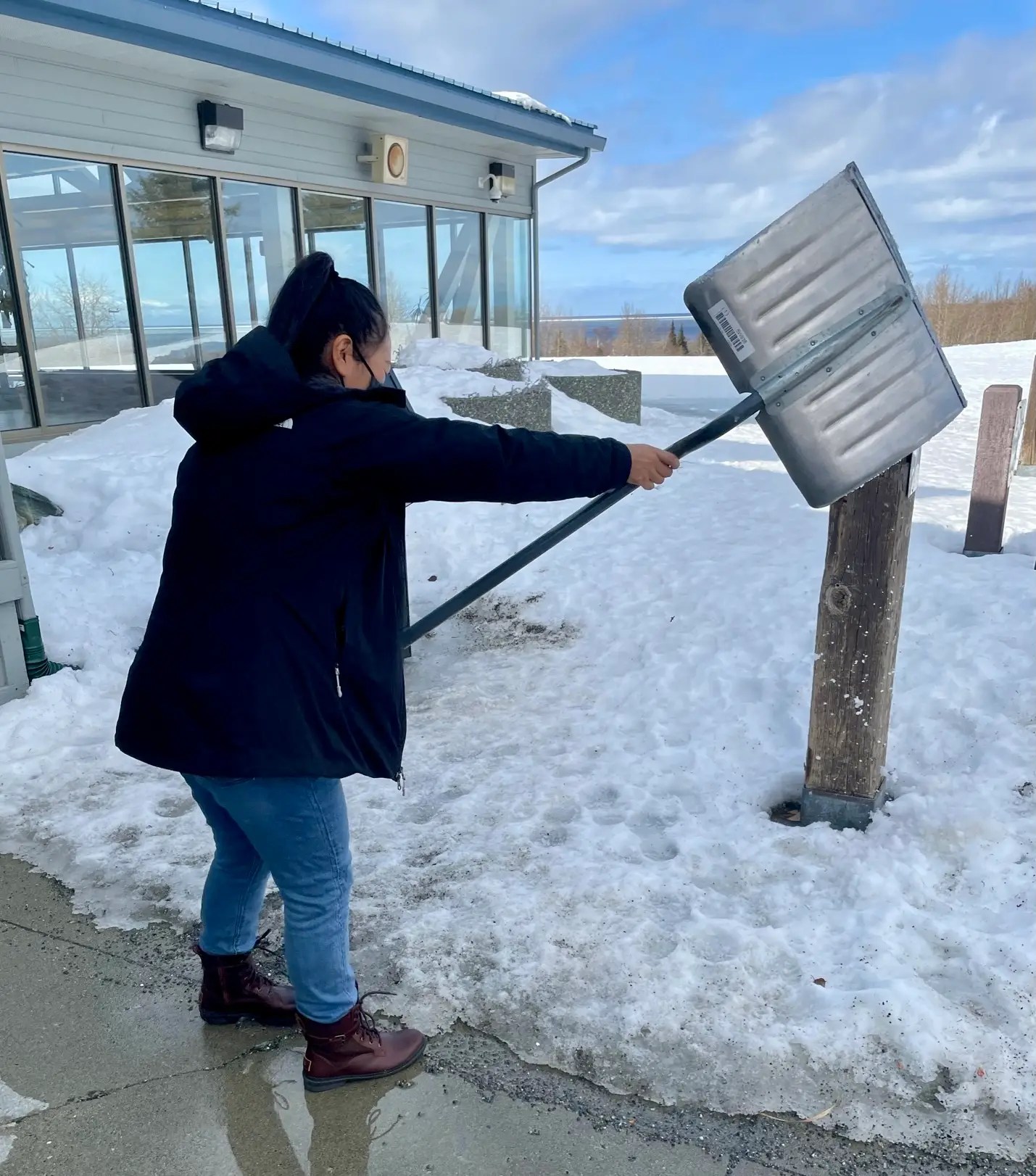 She learned that this is hard