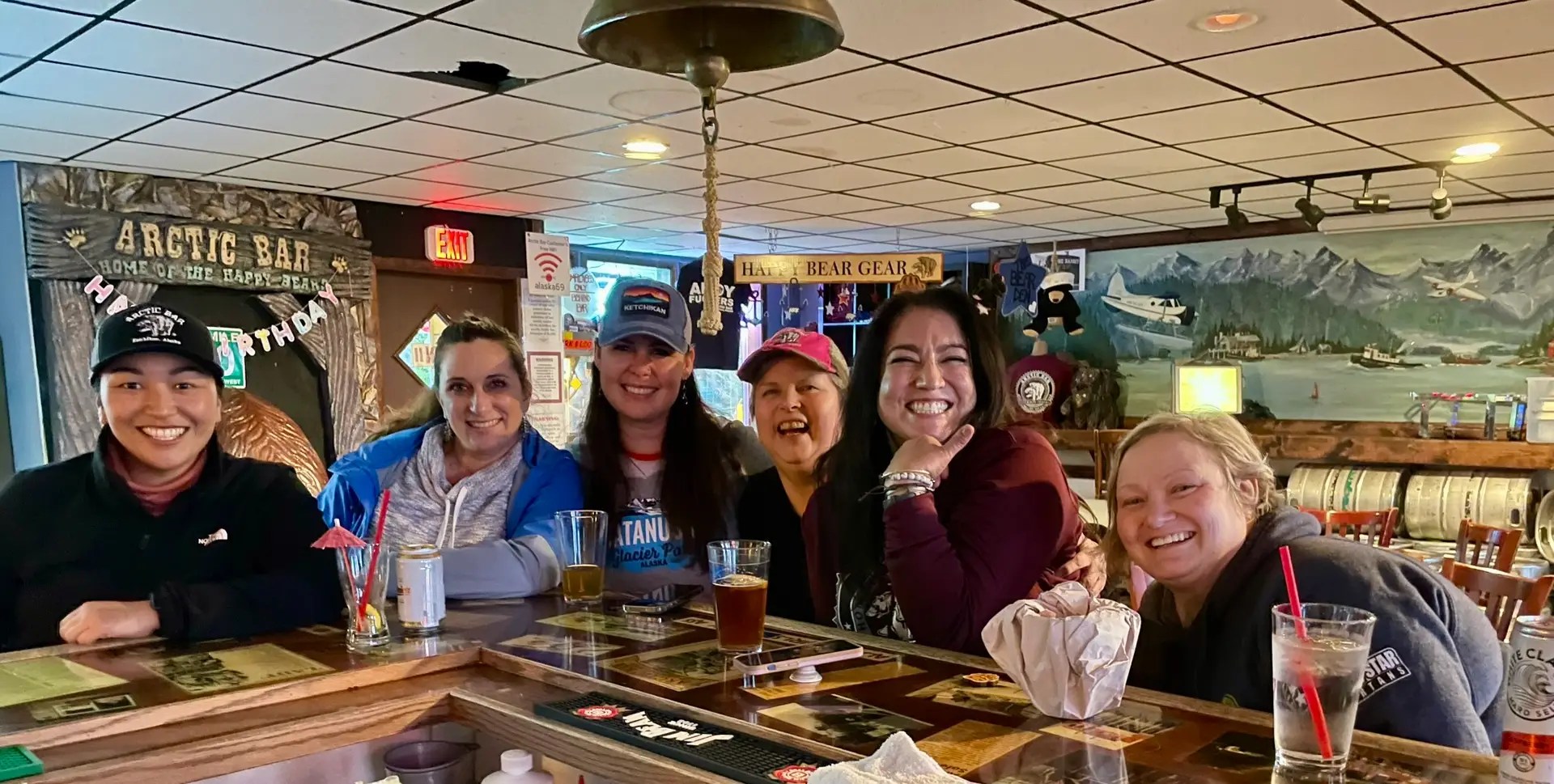 Hanging at the Arctic Bar