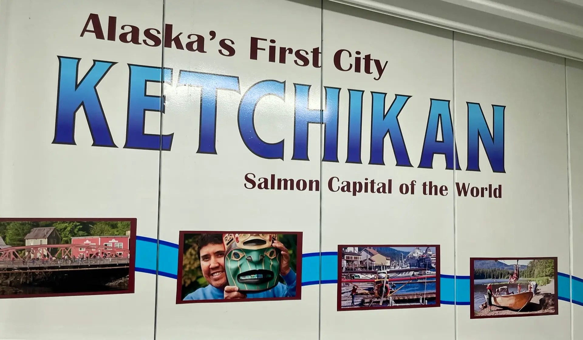 At the Ketchikan airport