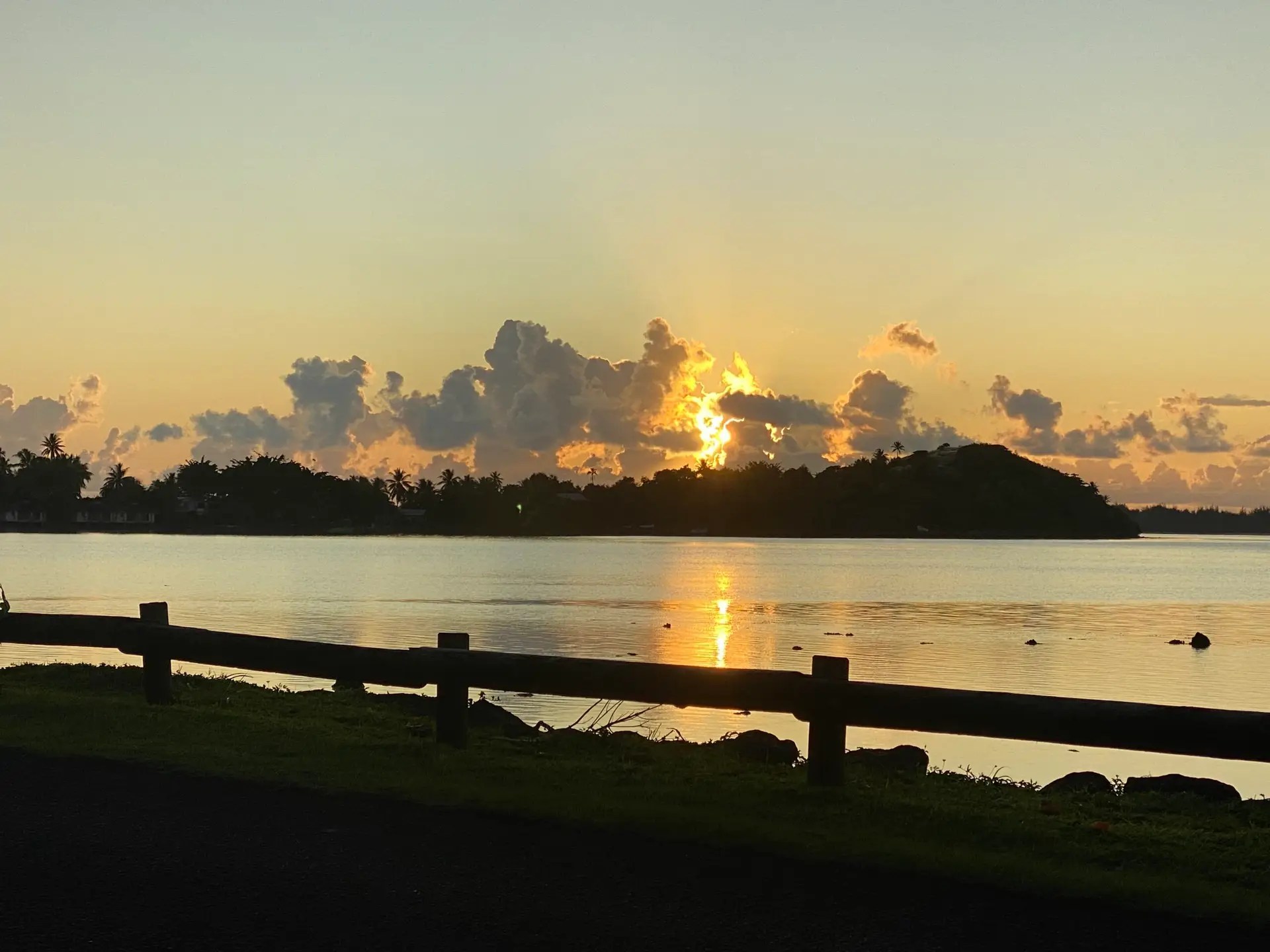 View on my morning run