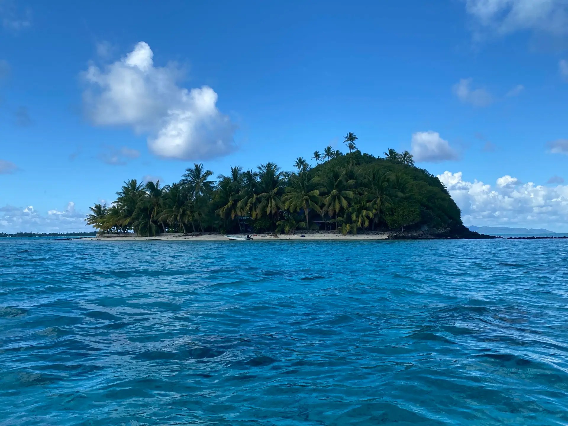 I enjoyed SUP'ing around this little island