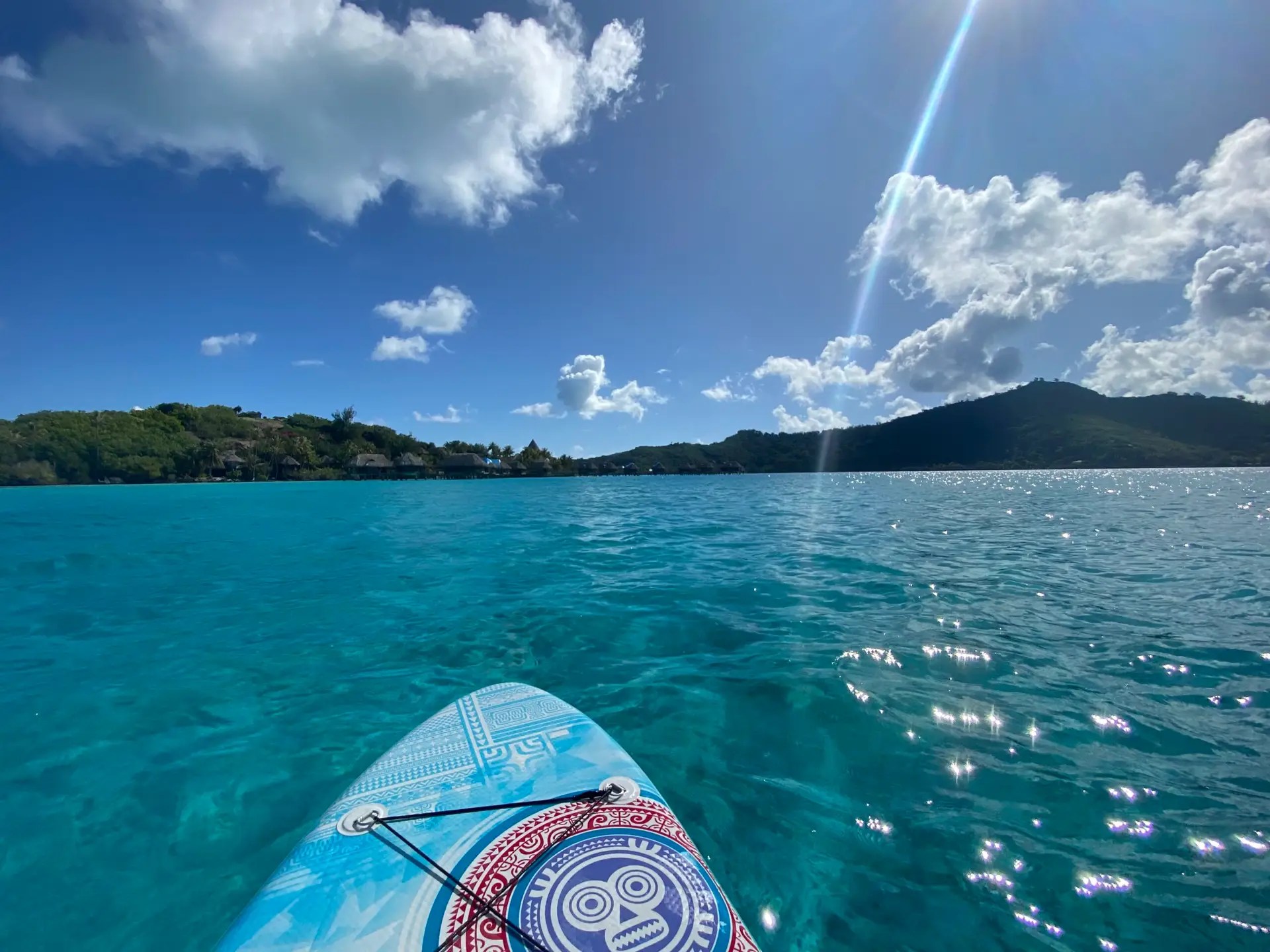 The view from an SUP