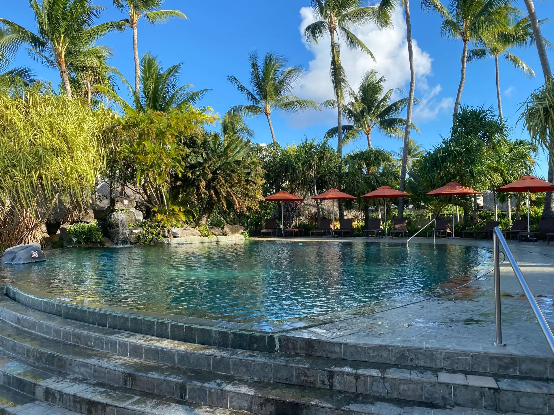 The pool at the Continental