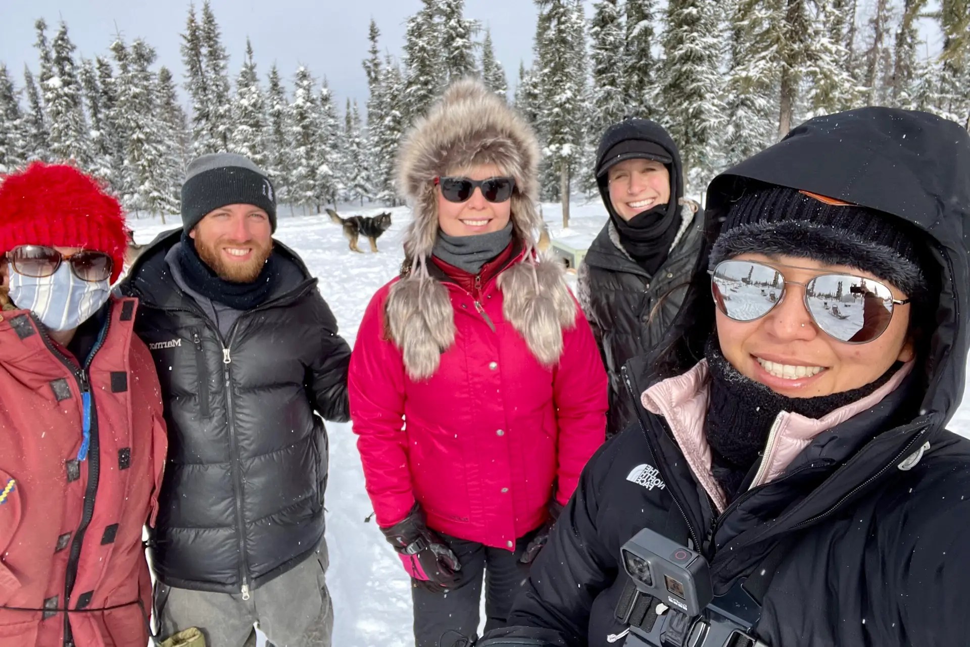 Left to right: Steve, Krystal, Emily, Tiff