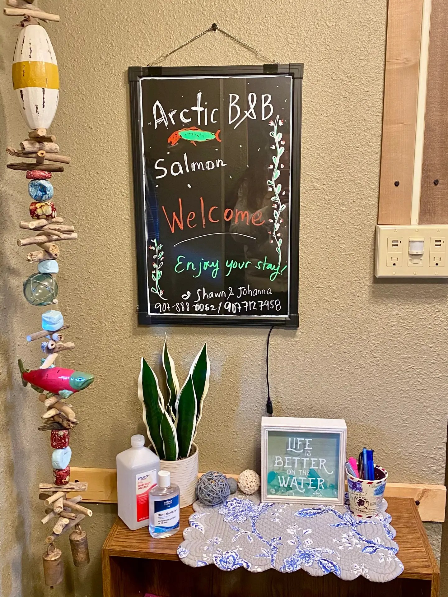 Our cute little Airbnb