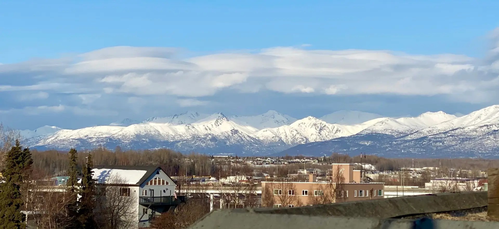 View from the top of the 49th State Brewery