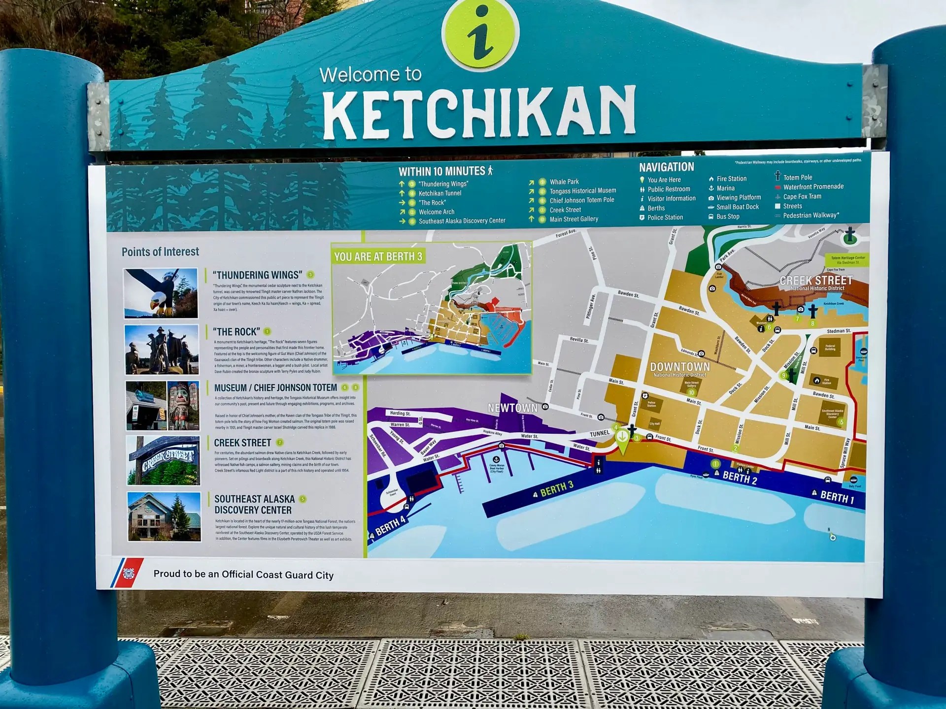 Map of Ketchikan