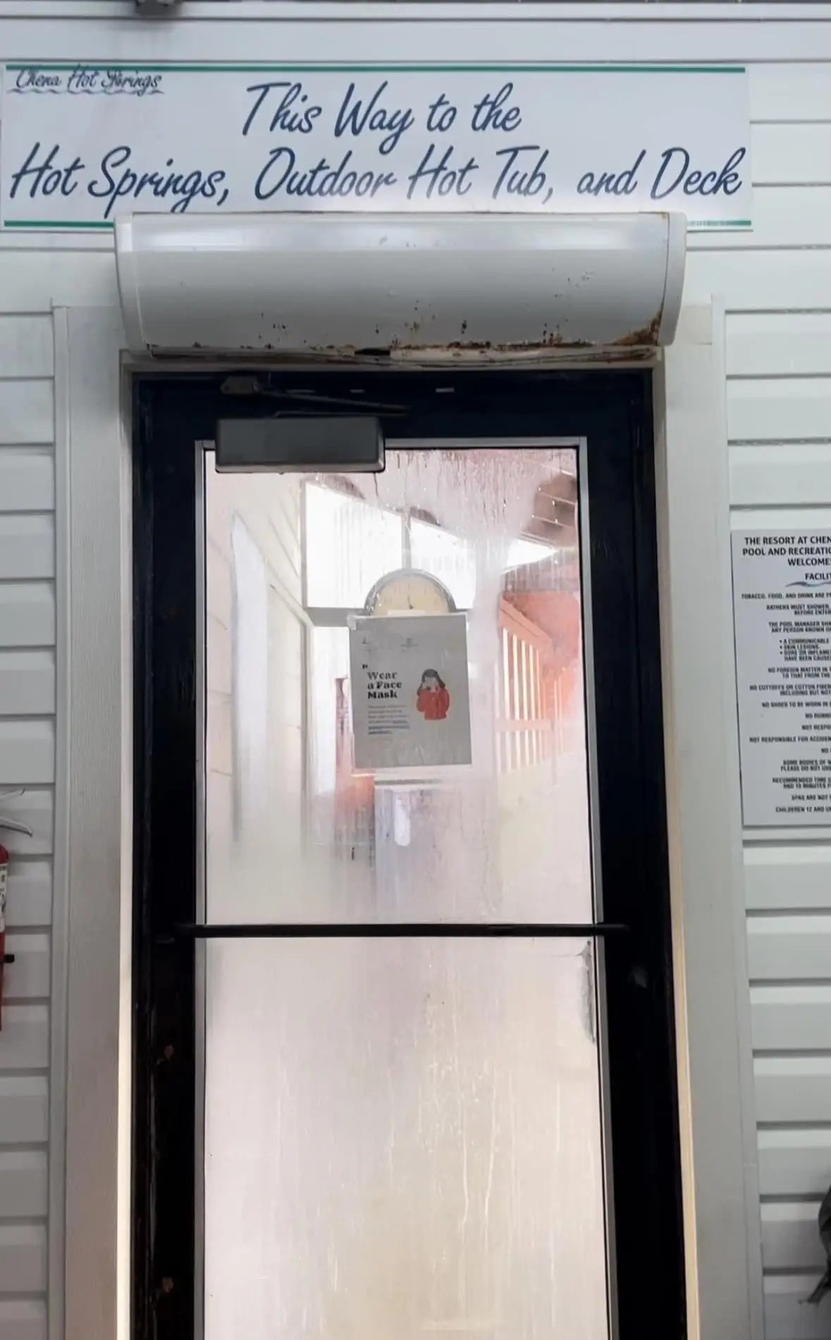 But first we have to brave the cold...