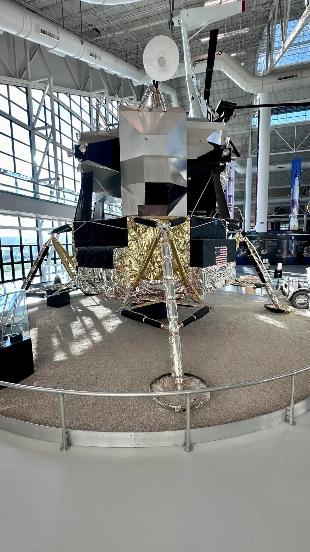 Lunar module Eagle replica