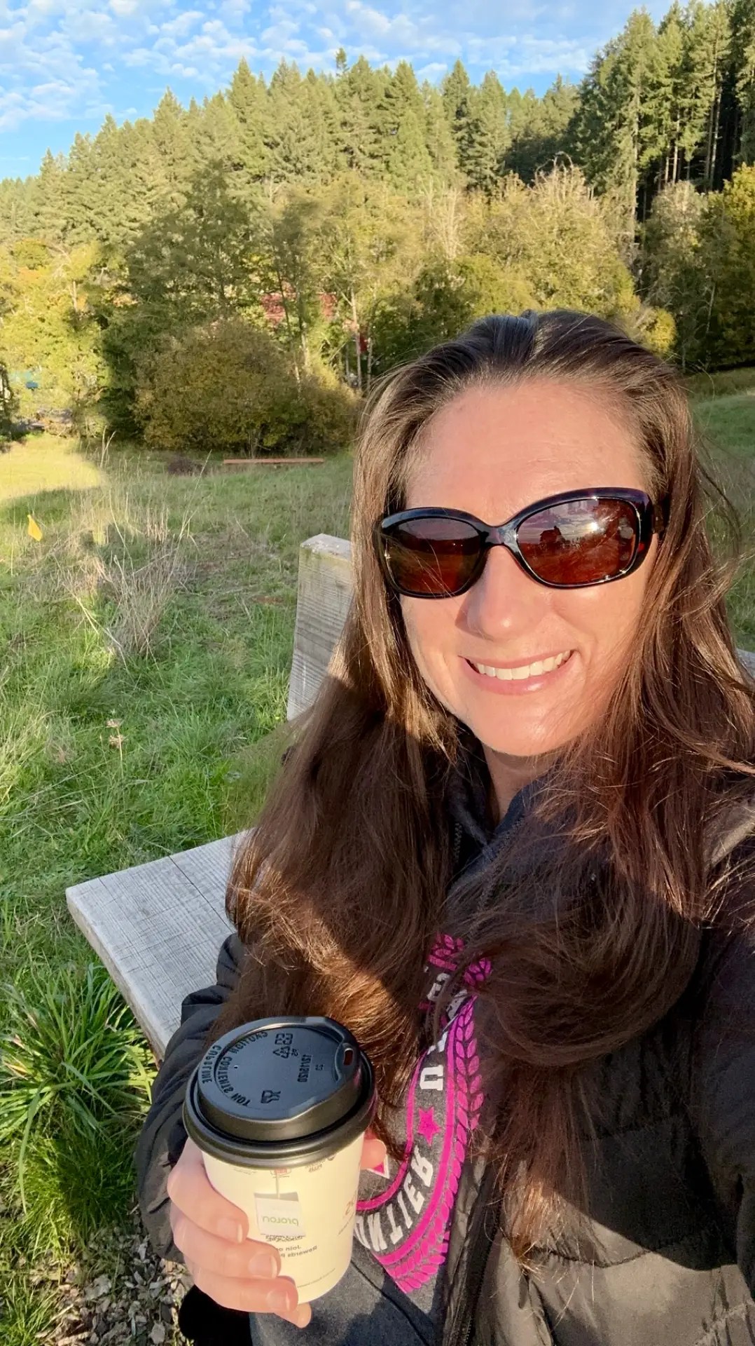 What a great spot for morning tea