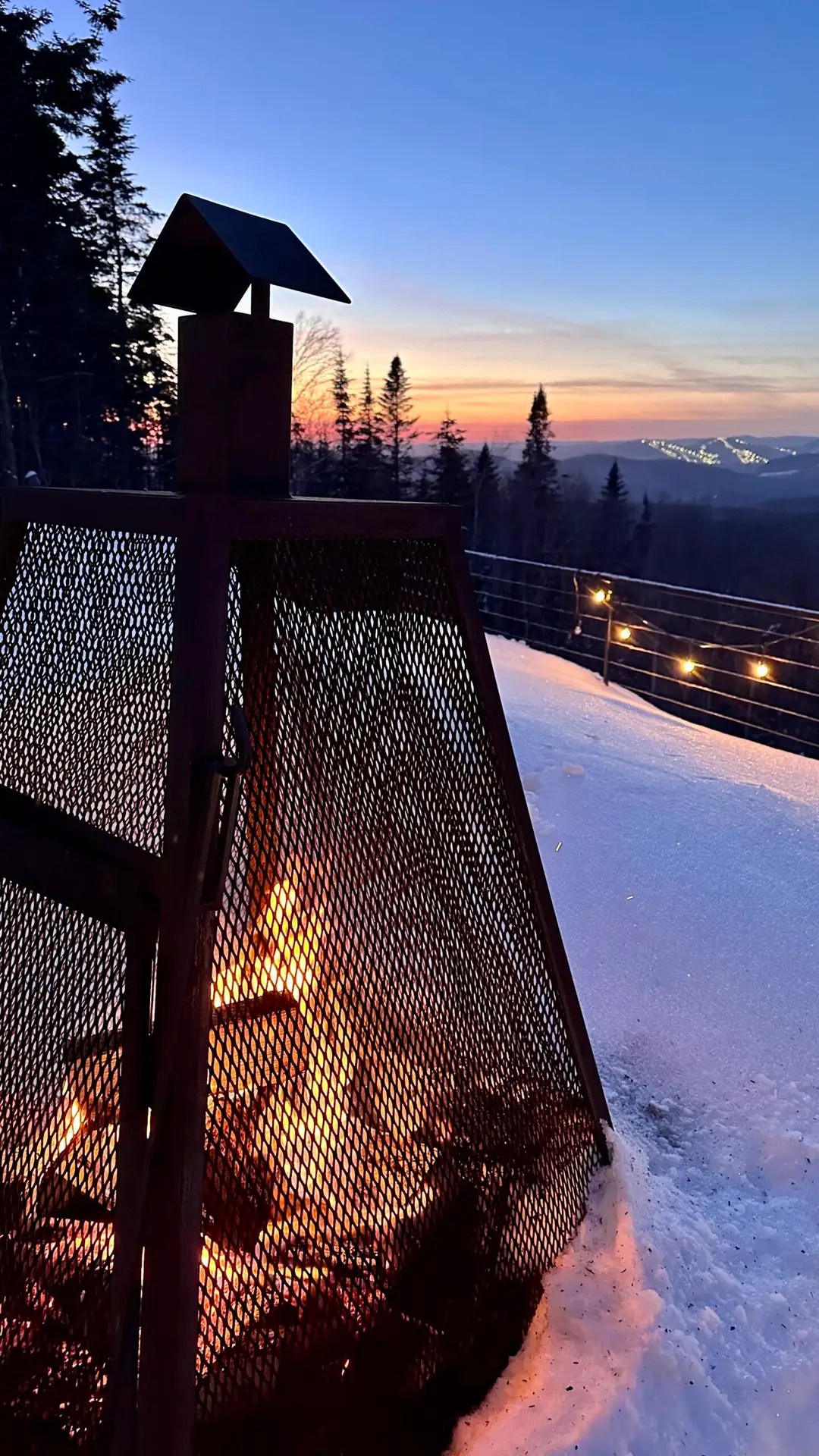 What a beautiful last night in Canada