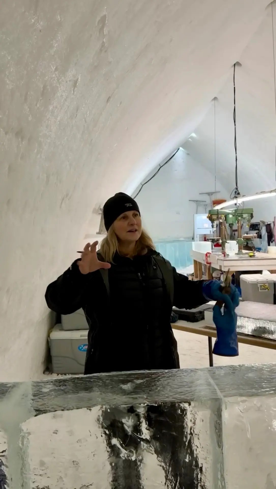 This is one of the designers, and she designed some of the work in our room!