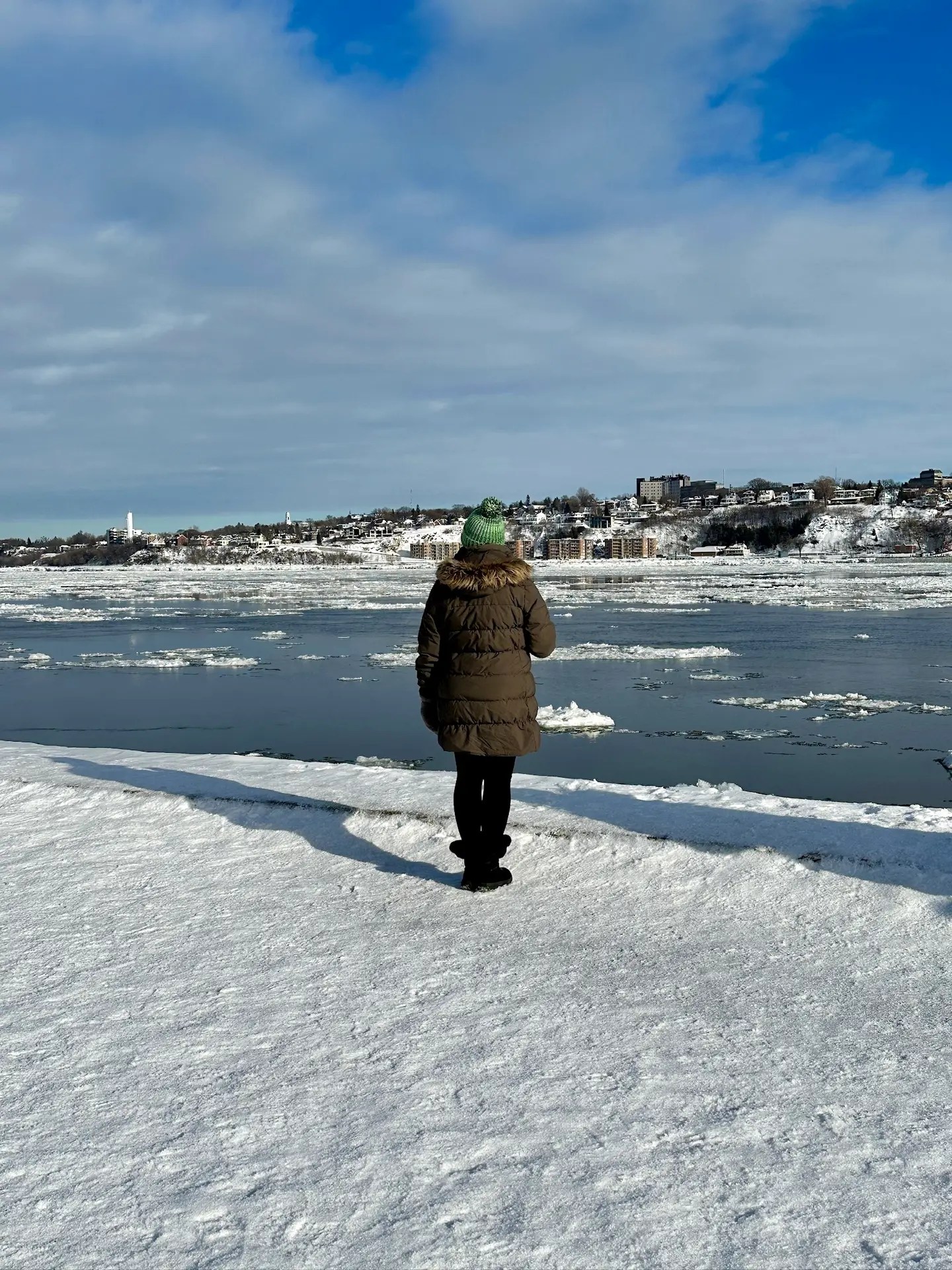 Just admiring the St. Lawrence River