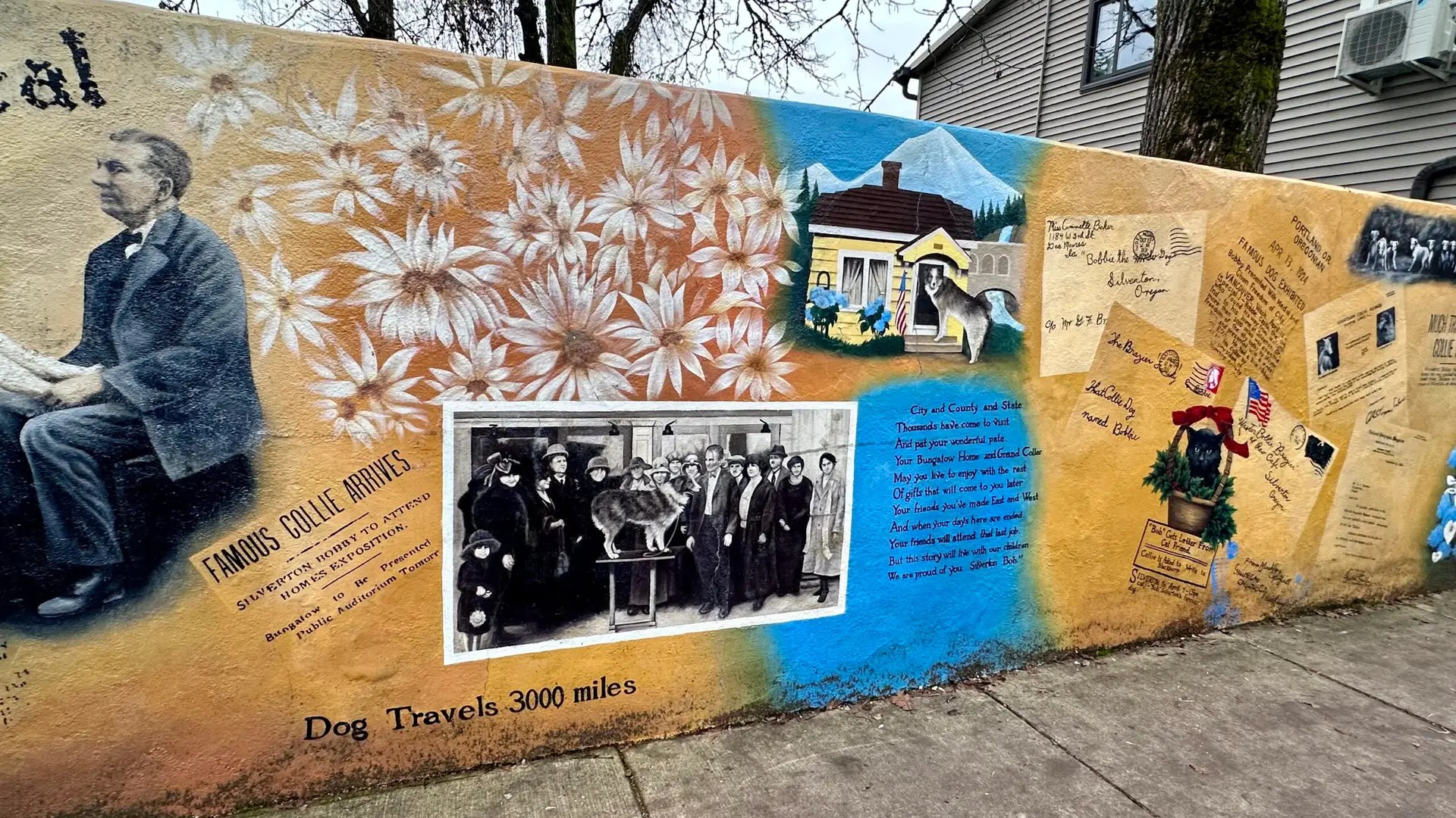 And more of Bobbie's mural!