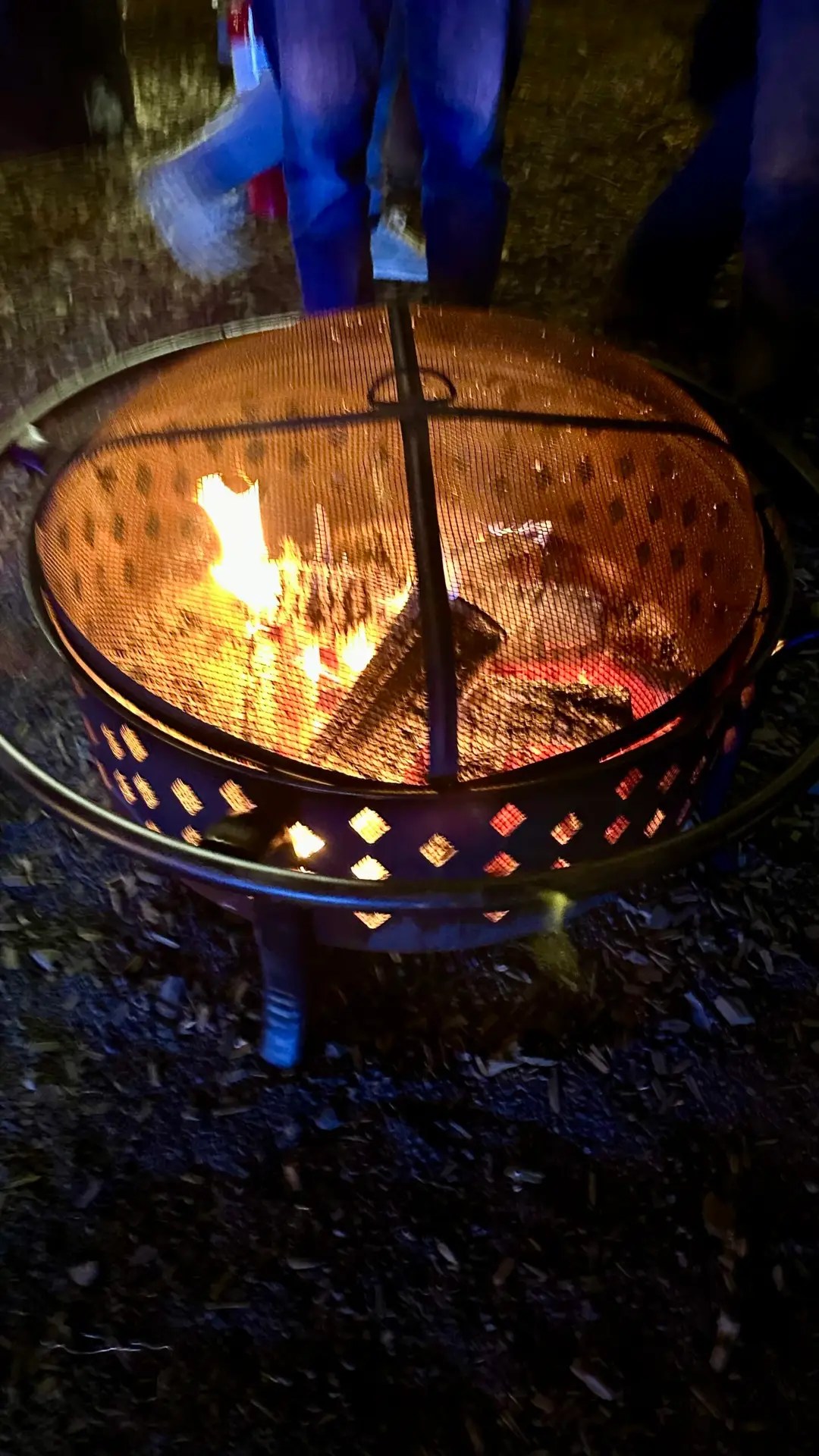 One of many fire pits