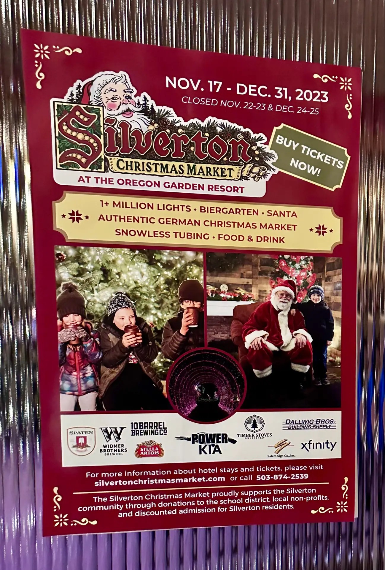 The Christmas Market advertisement