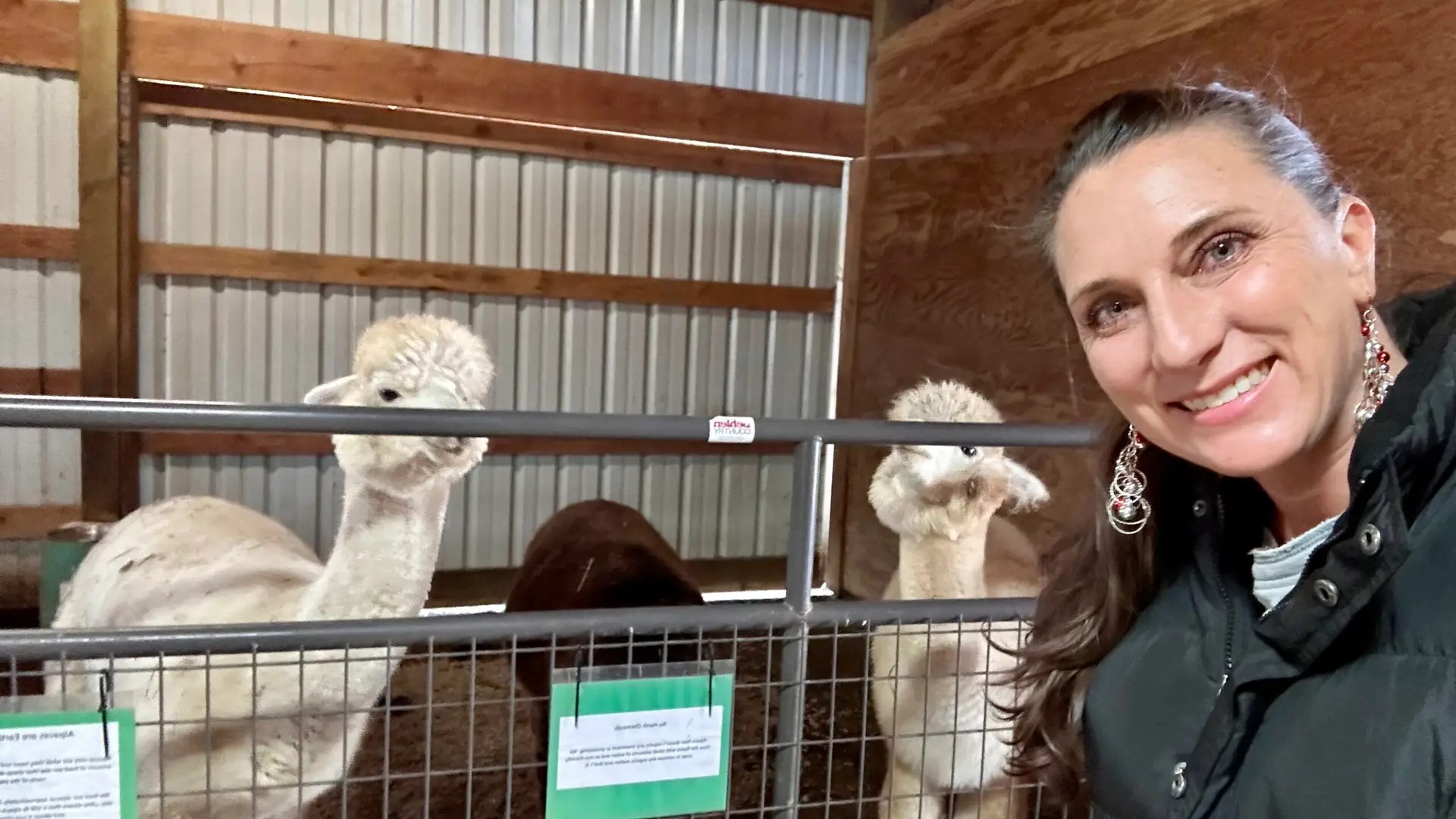 Fortunately, I did not get spit on taking this pic!