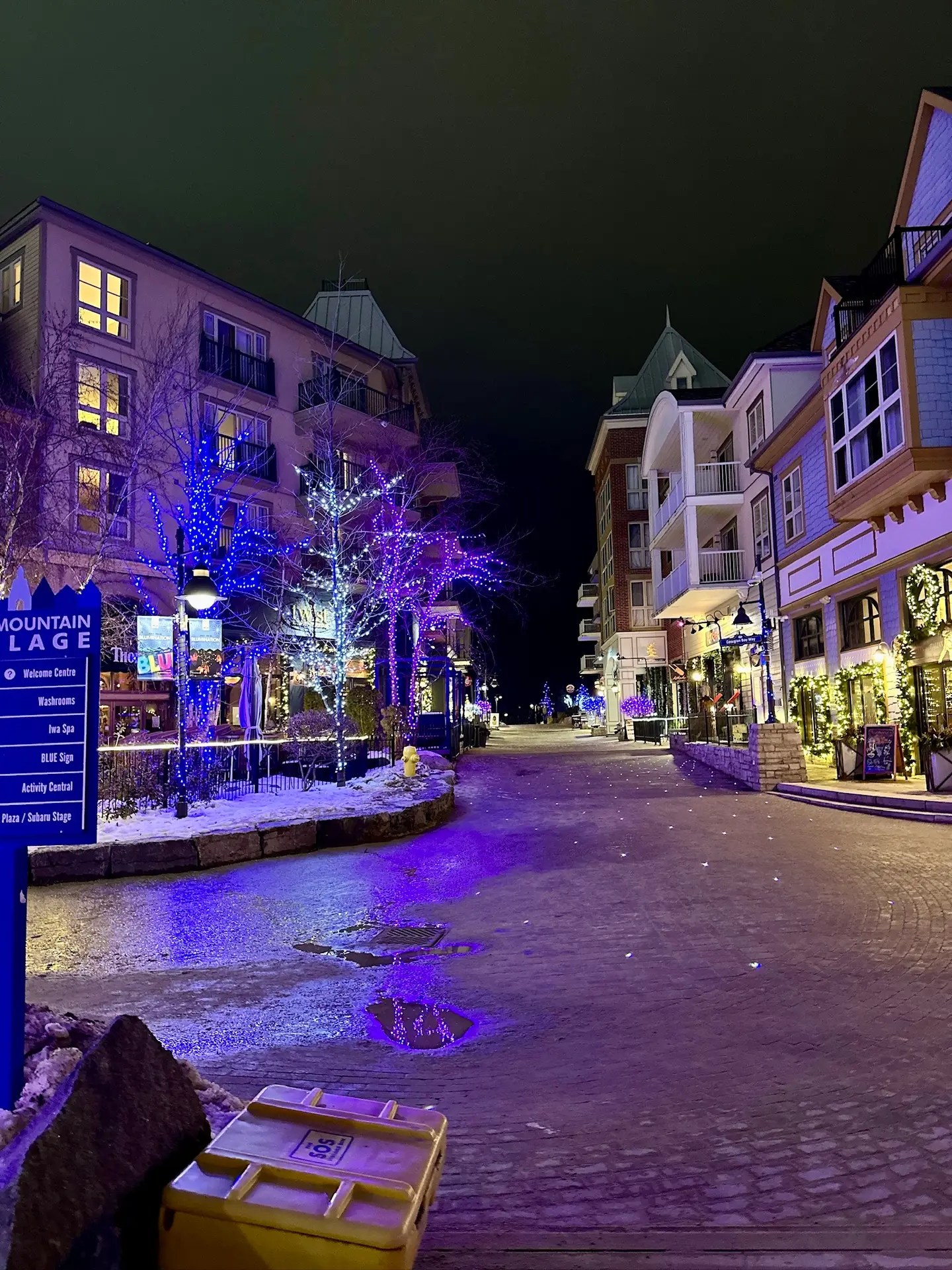 Part of the Bluemination trail