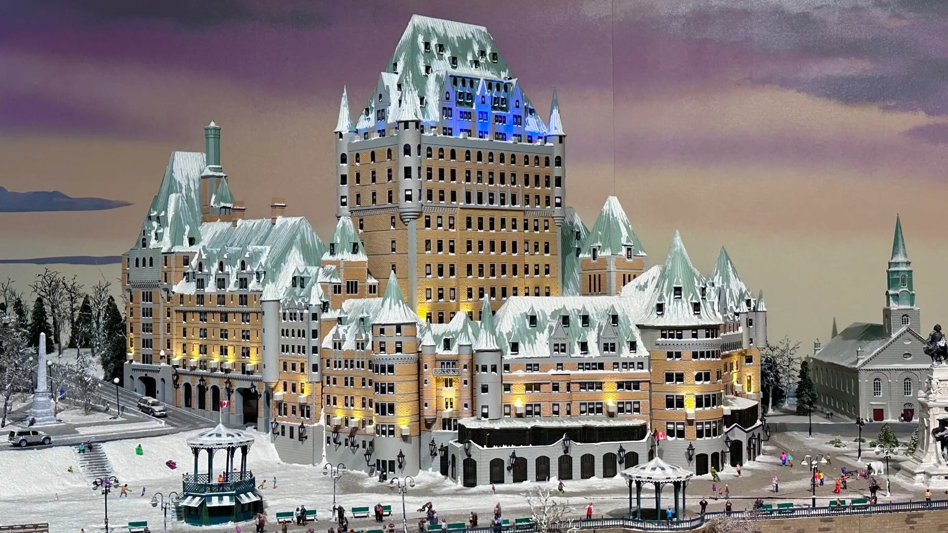 Little Canada's Chateau Frontenac