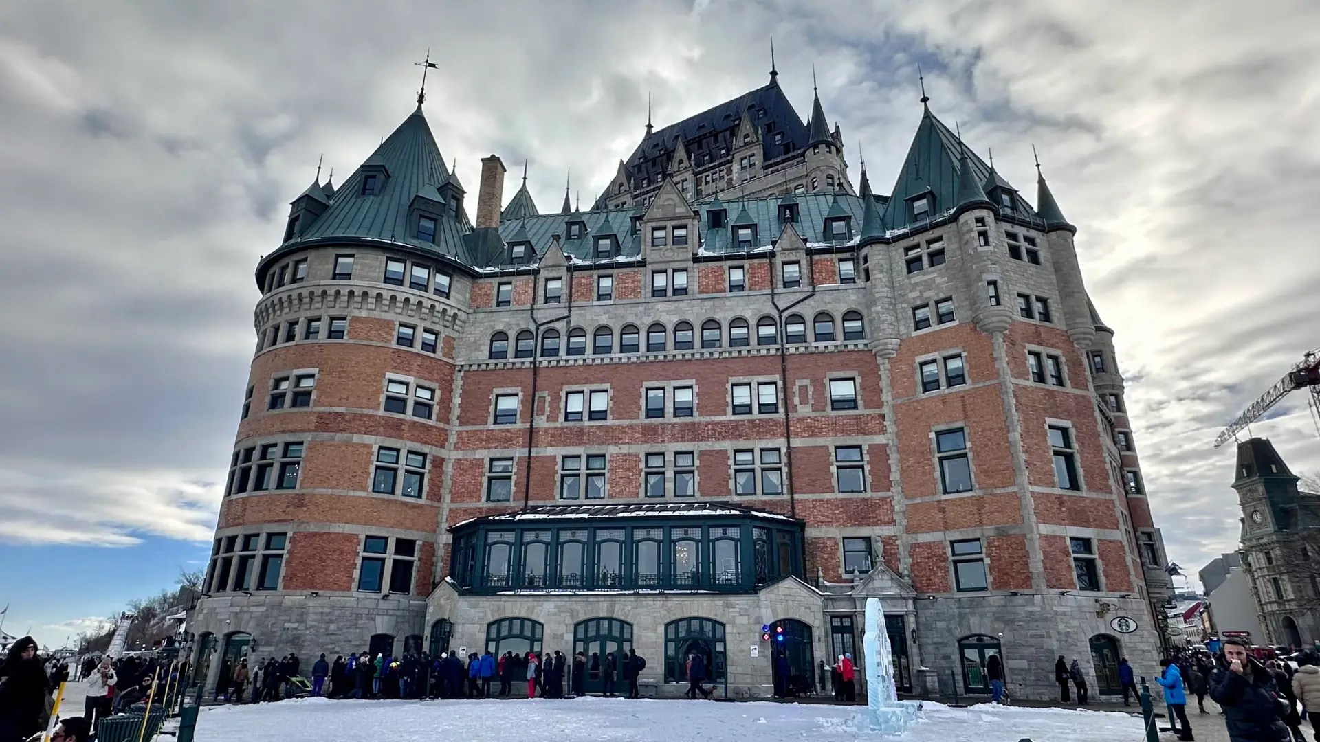 Chateau Frontenac, the most photographed hotel in the world