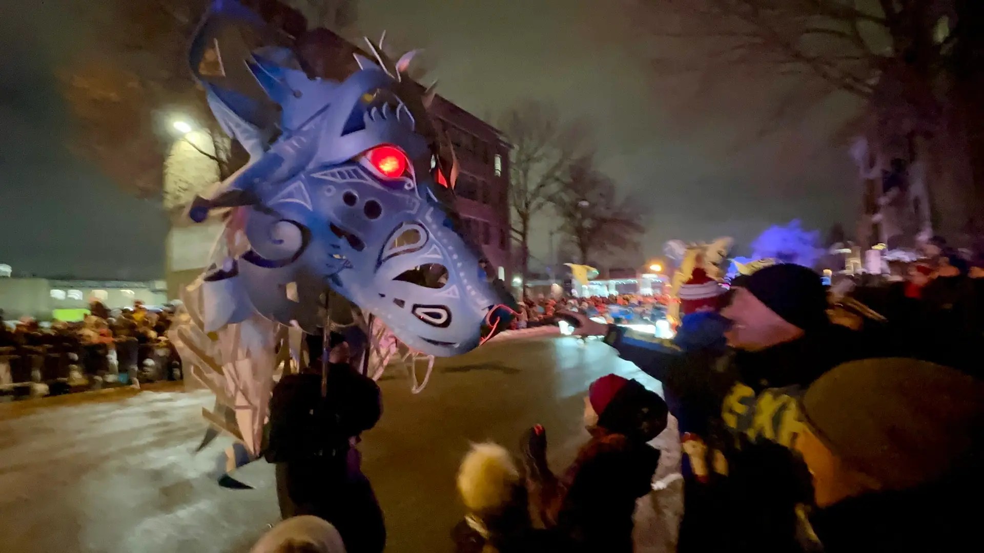 And more of the night parade