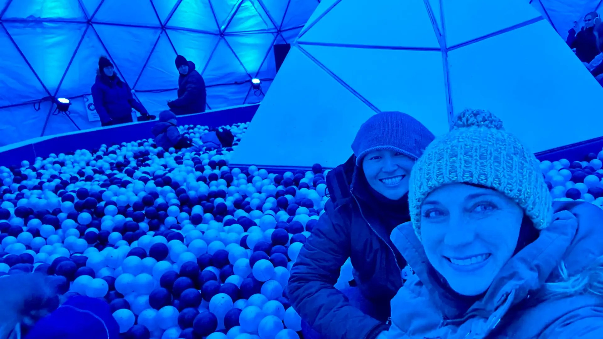 How often do you get to play in a ball pit as an adult?!