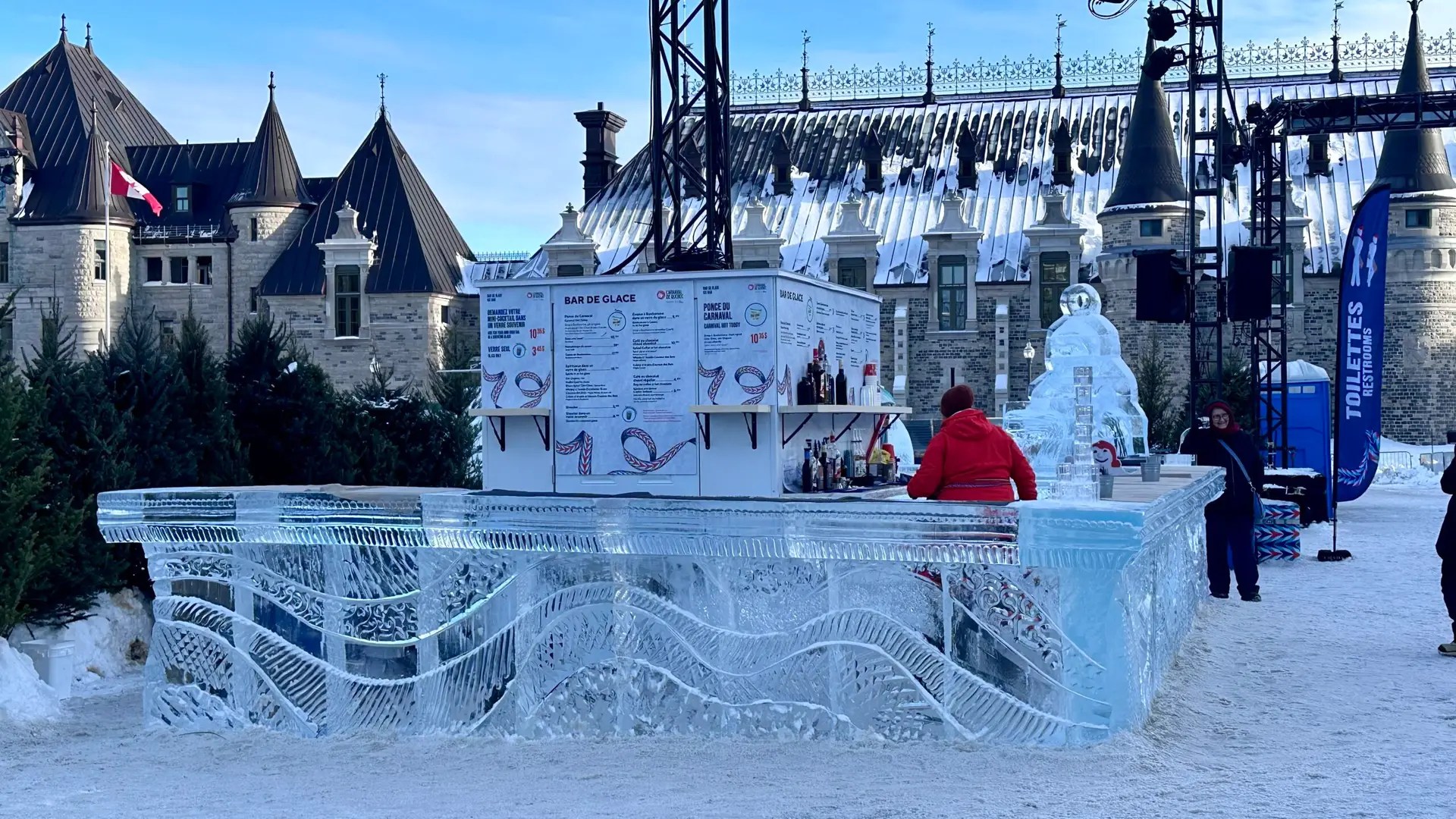 The ice bar