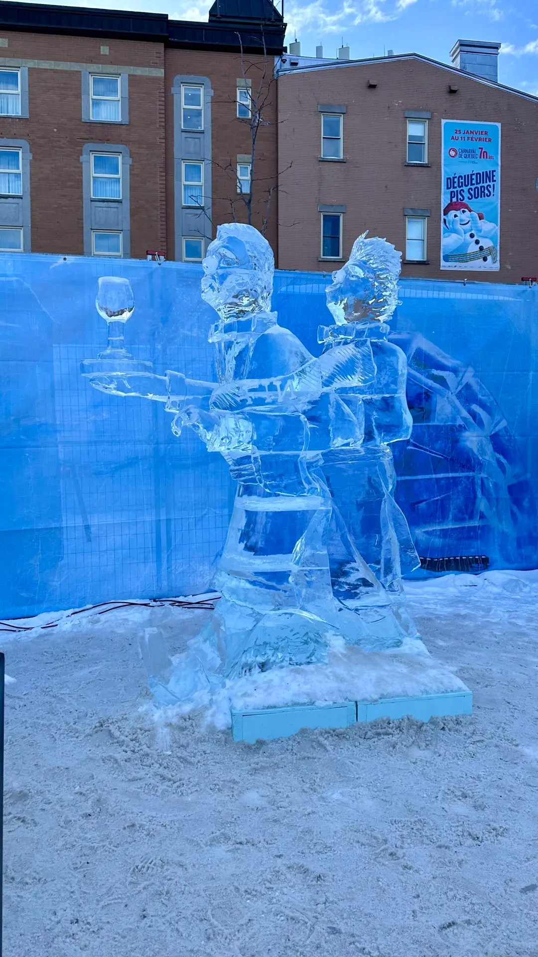 I'm not sure what this sculpture is about