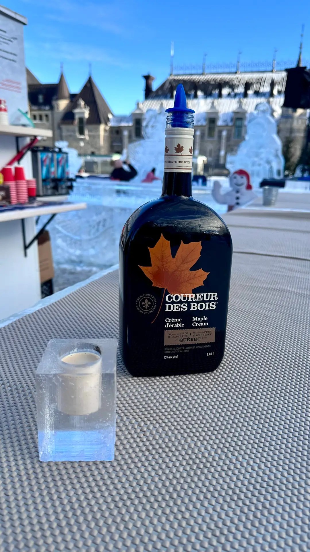 This maple cream whiskey was AMAZING!