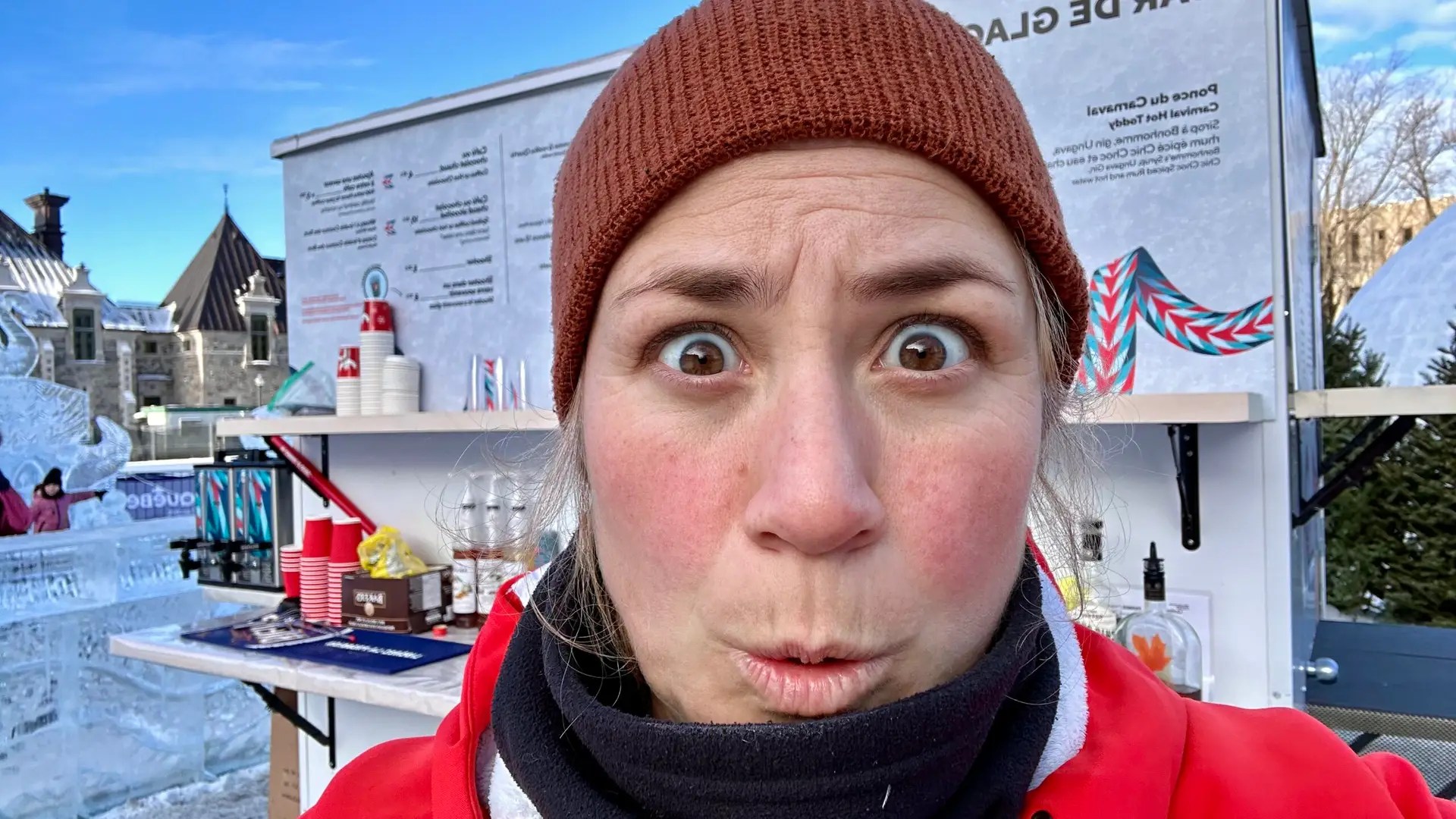 The bartender thought she was funny ;D