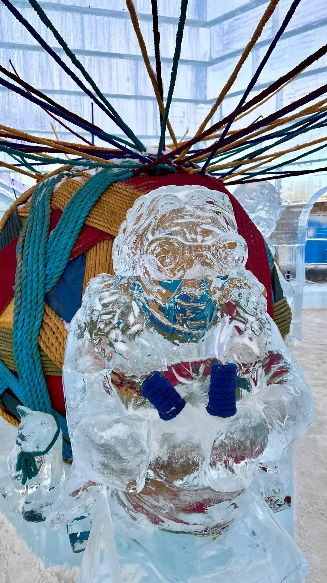 Knitting Bonhamme's scarf