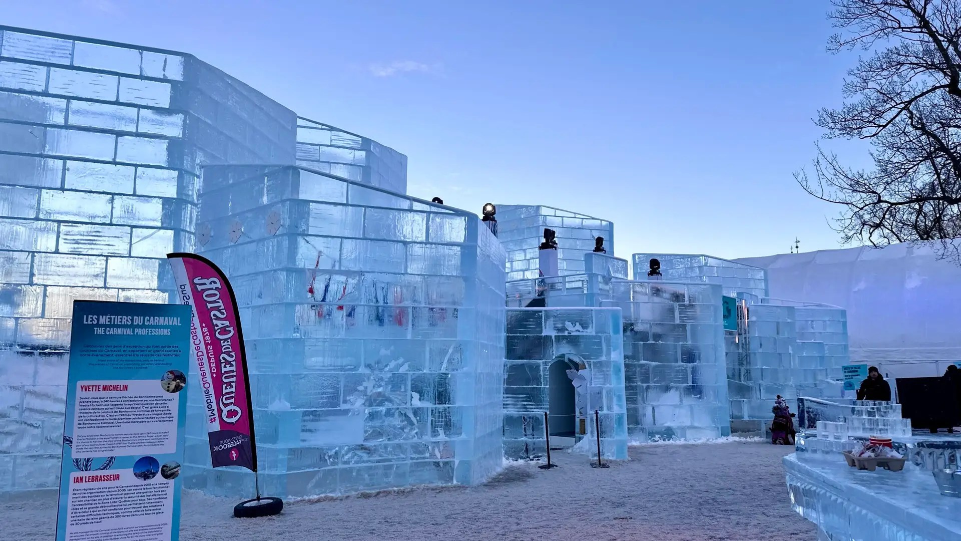 We found Bonhamme's ice castle!!!