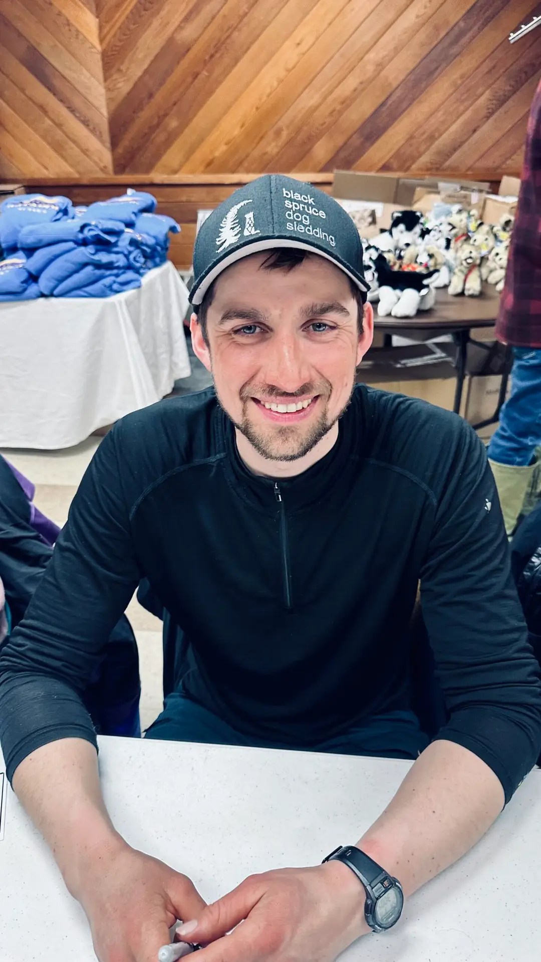 Jeff Teeter placed 4th this year. He runs Black Spruce Dog Sledding, which is where I went in Fairbanks!