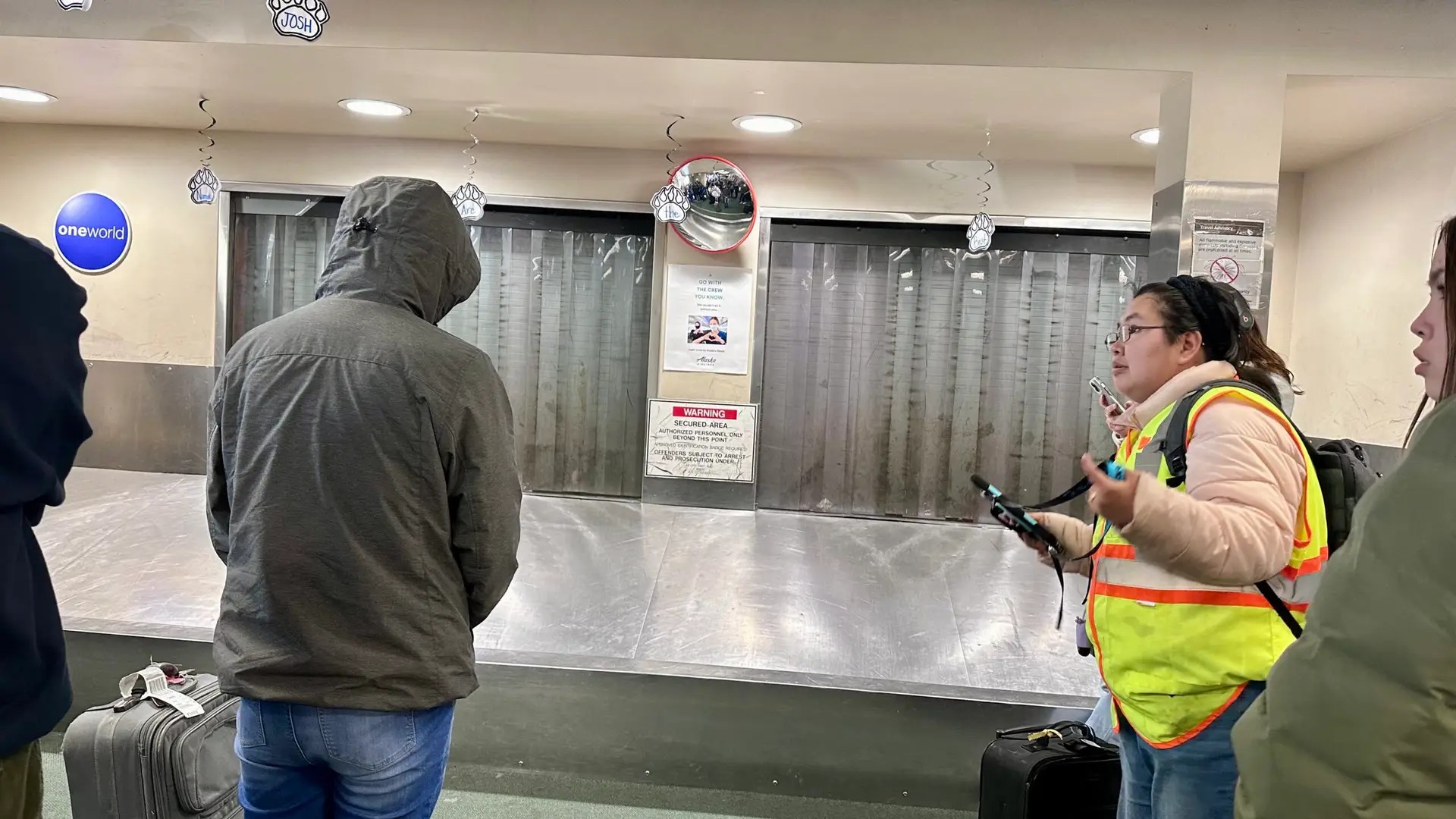 Ahhh baggage claim. Reminds me of Barrow!