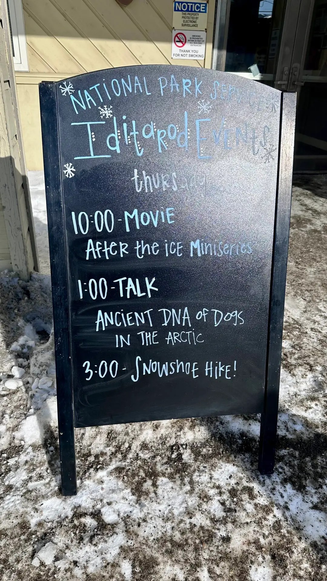 NPS schedule of events