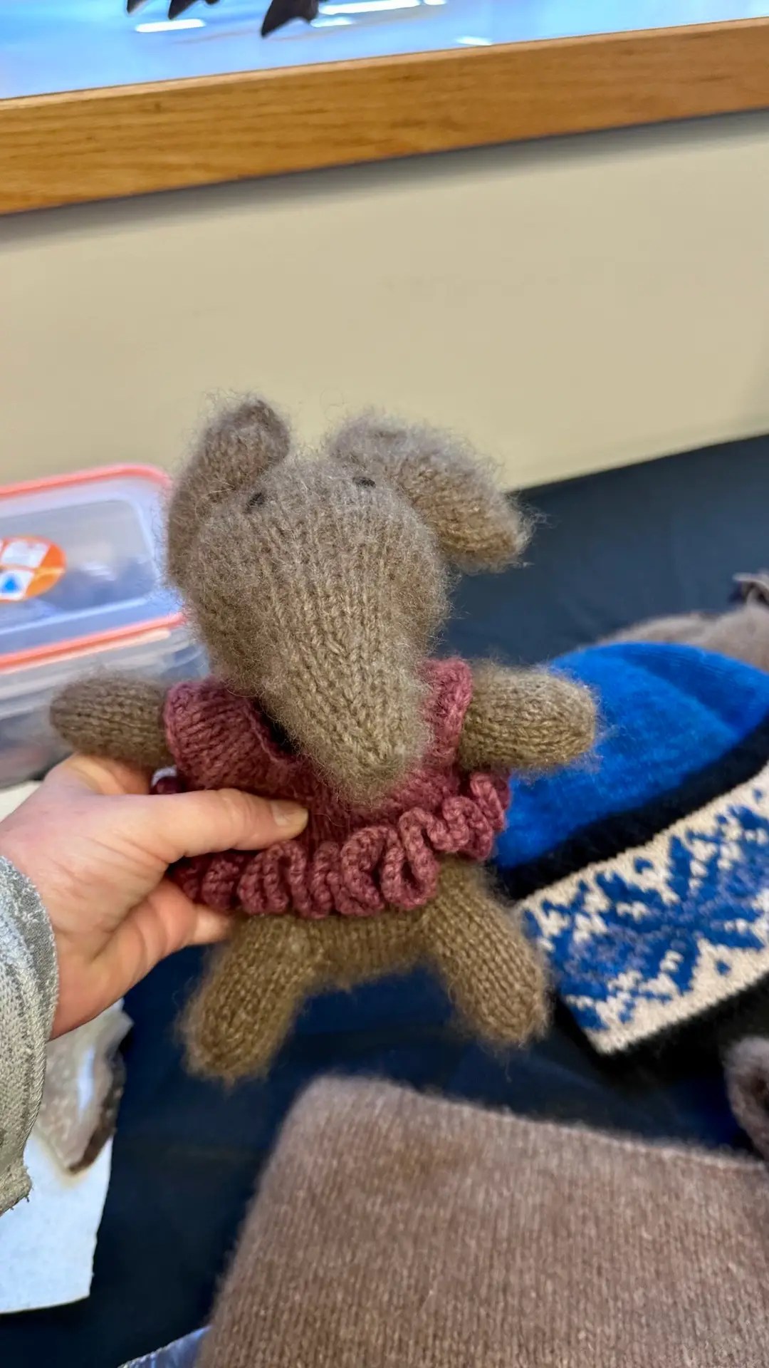 Isn't this a cute little musk ox stuffie?!