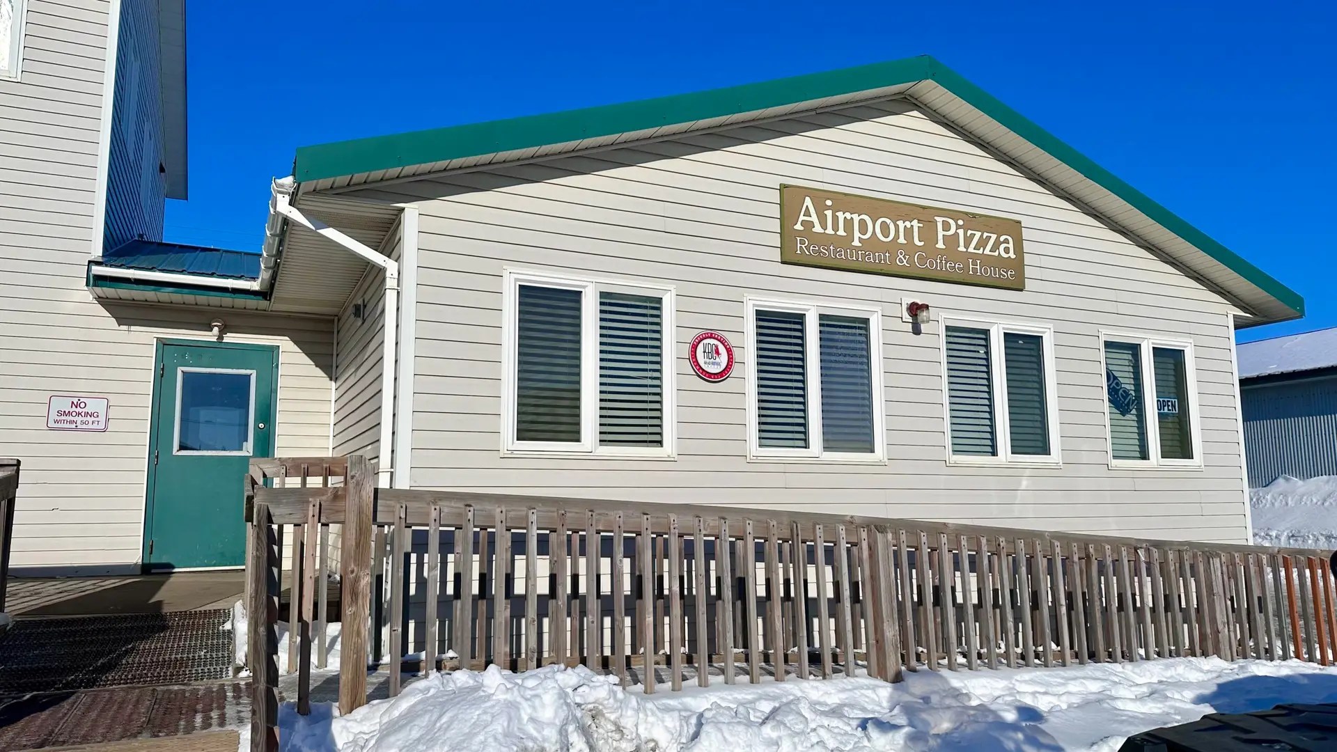 The best pizza in Nome...or so I'm told