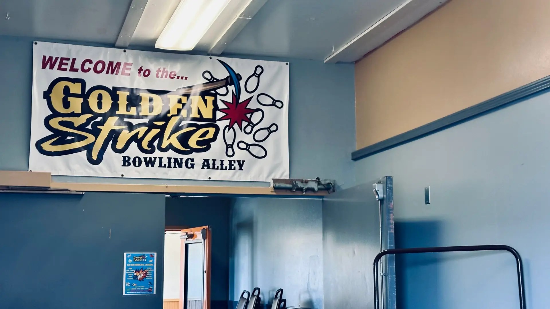 It also has a bowling alley inside!