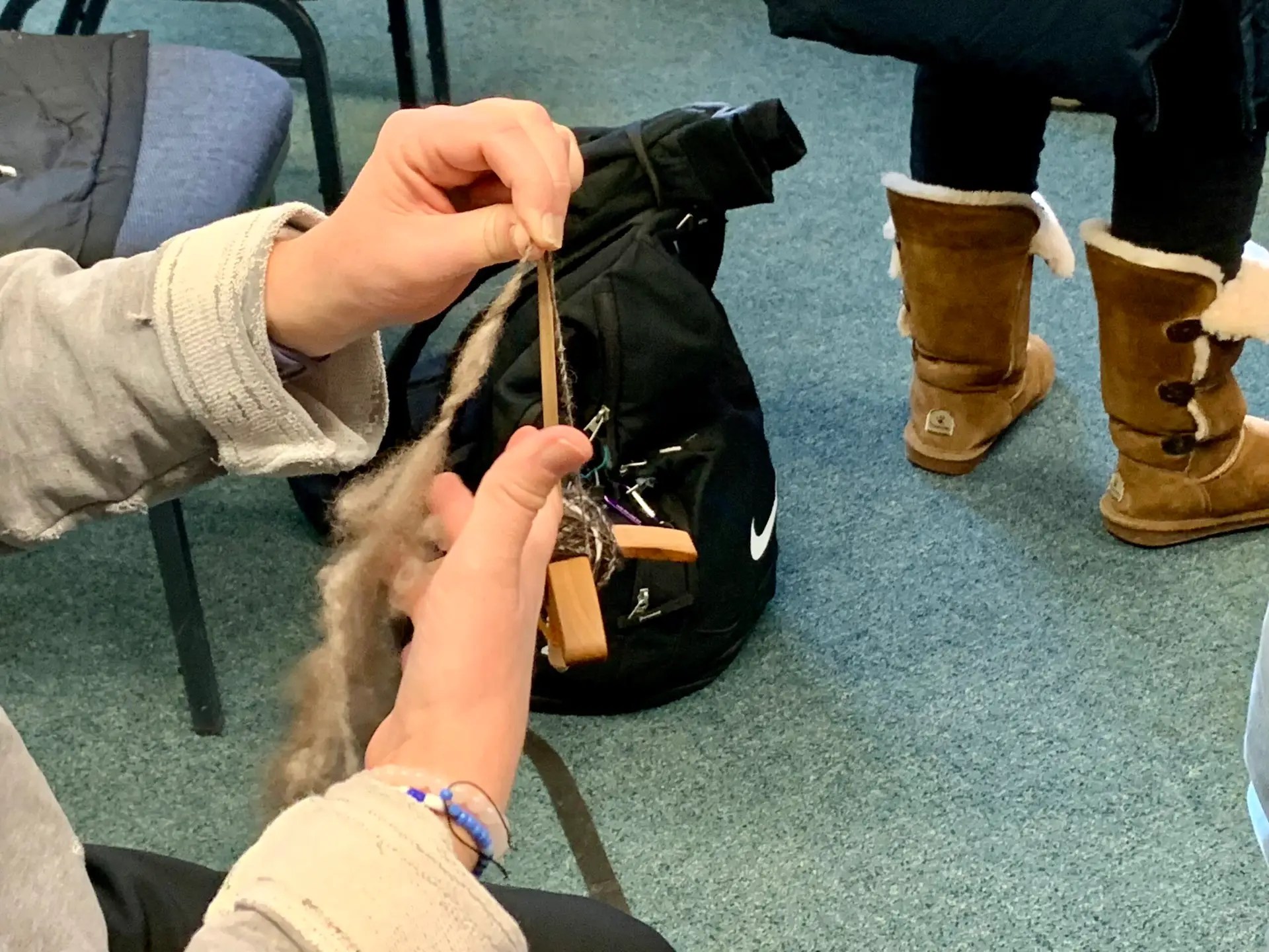 I sort of got the hang of it.