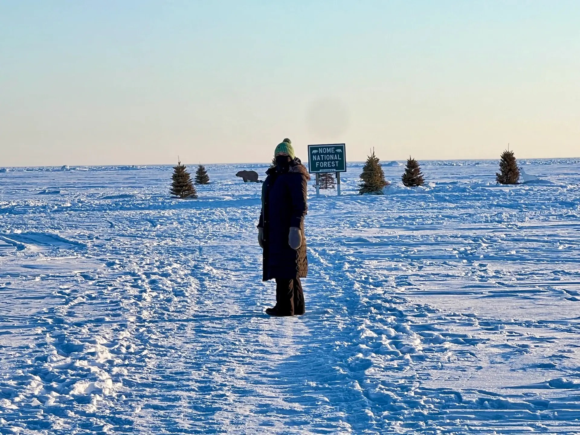 I'm dead. It's the Nome National Forest - seasonal