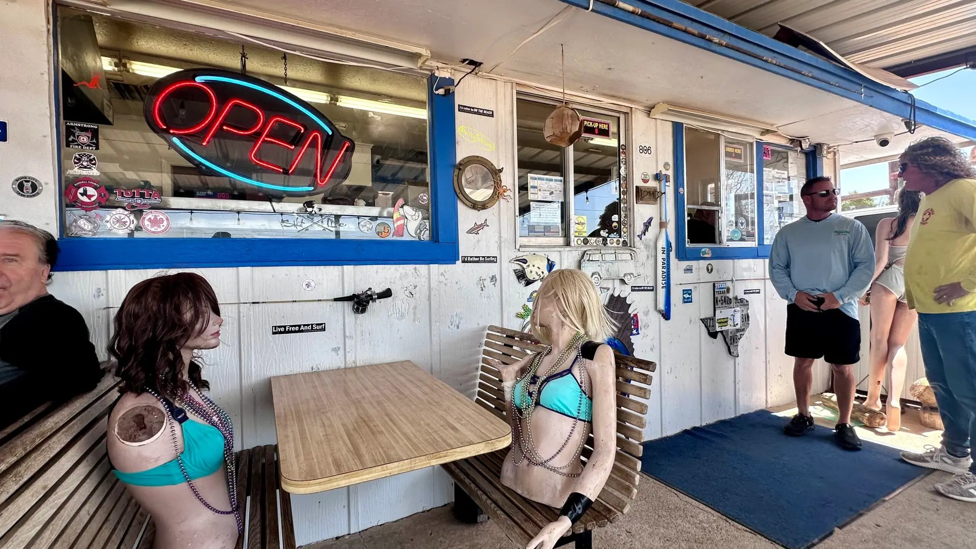 The Shark Beach diner