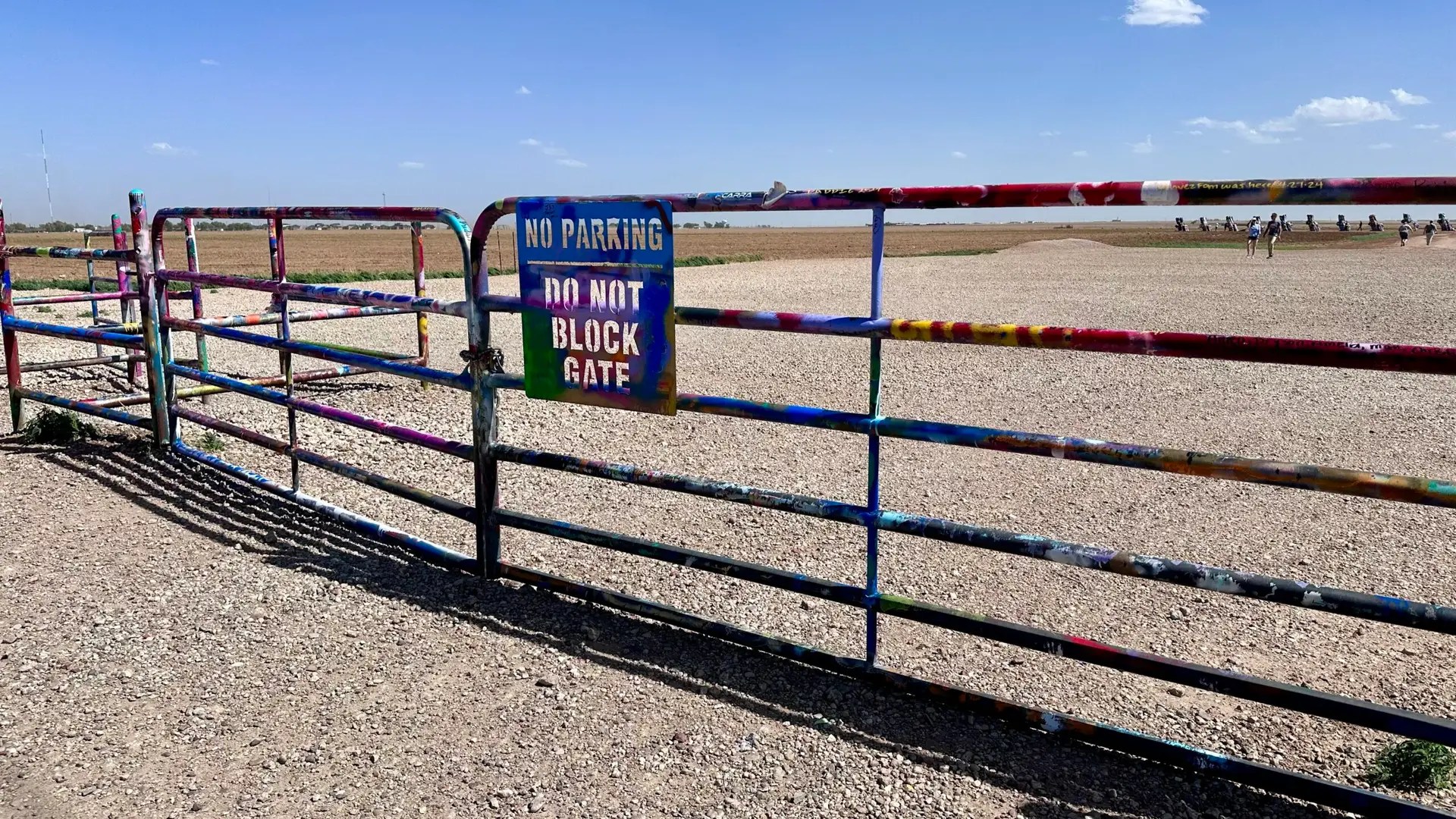 Next stop, the Cadillac Ranch