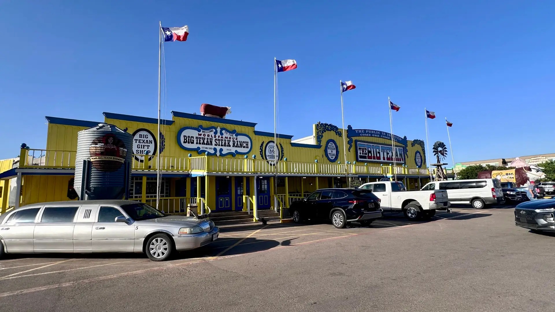 I finished my day with a delicious filet at the Big Texan Steakhouse!