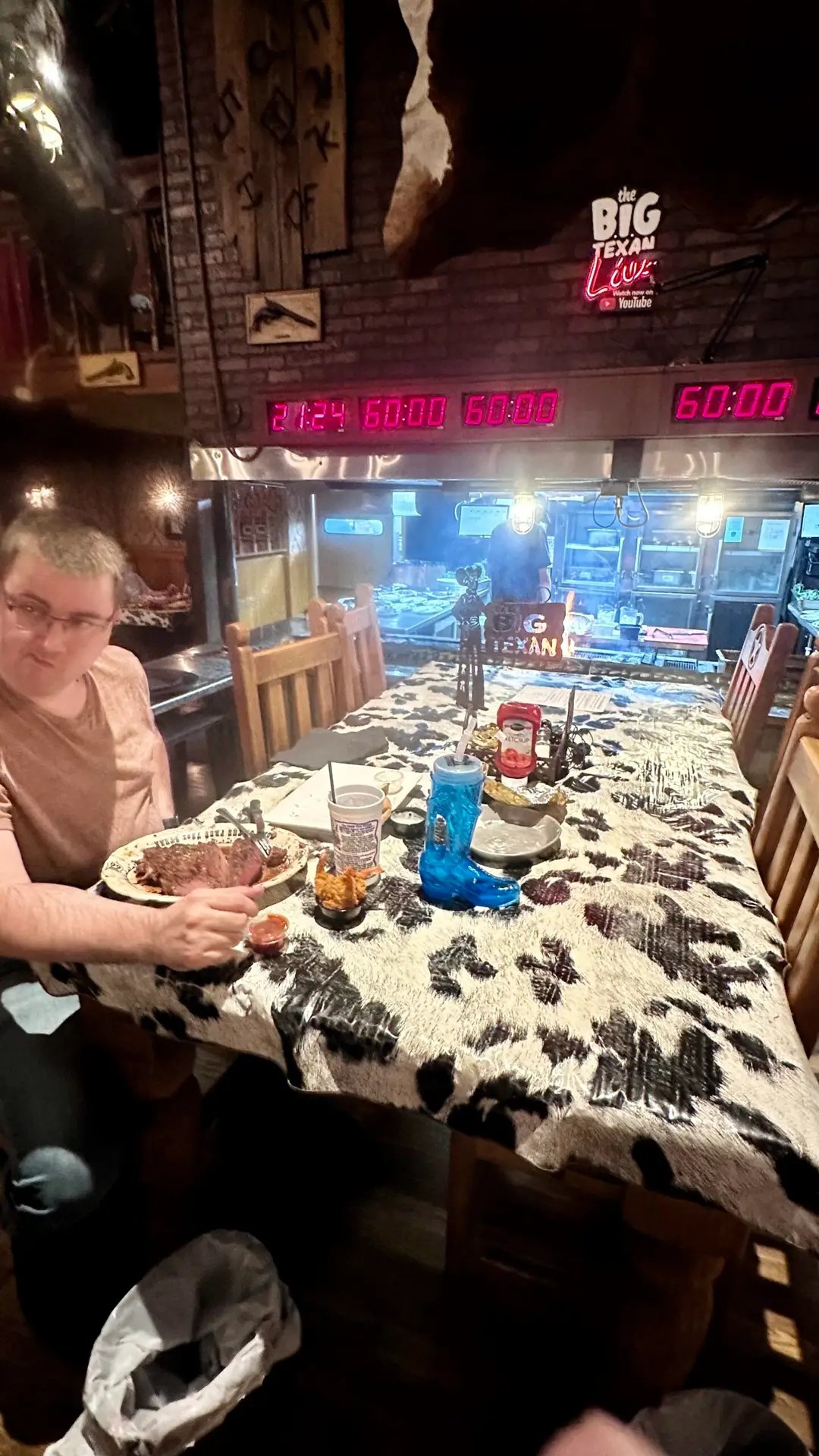 Poor Mitchell didn’t do so well.