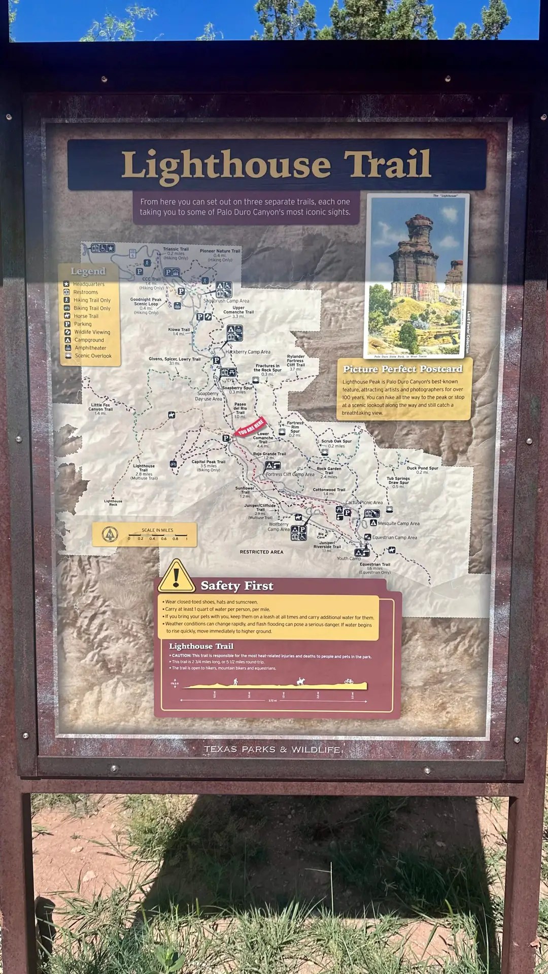 The Lighthouse Trail is the most popular hike in the park, and I can see why.