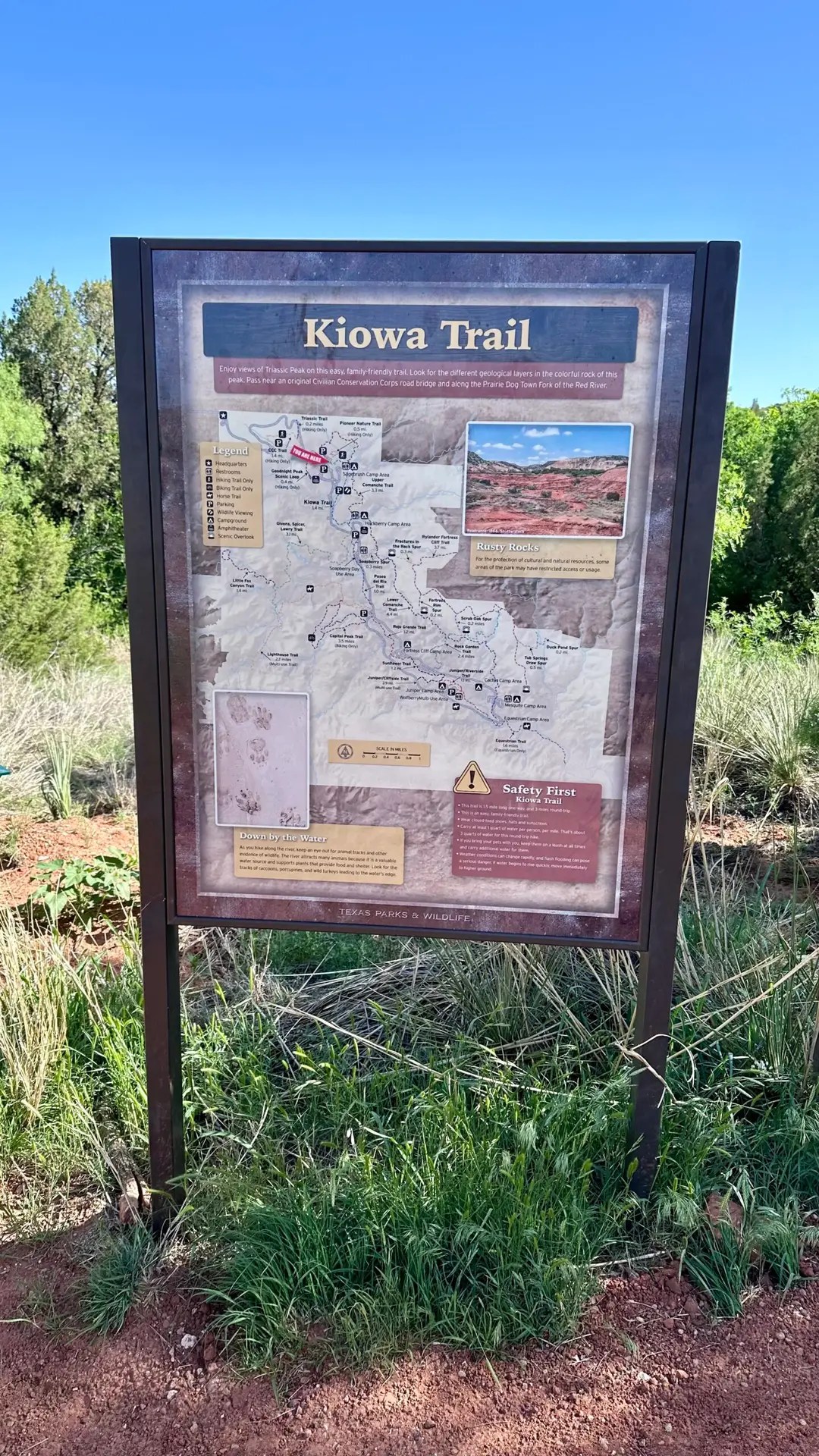 The last trail I did was the Kiowa, also recommended by the Starbucks girl. She said it’s her favorite.