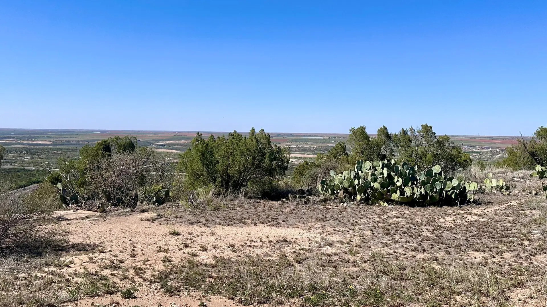 My "office" view at Big Spring State Park