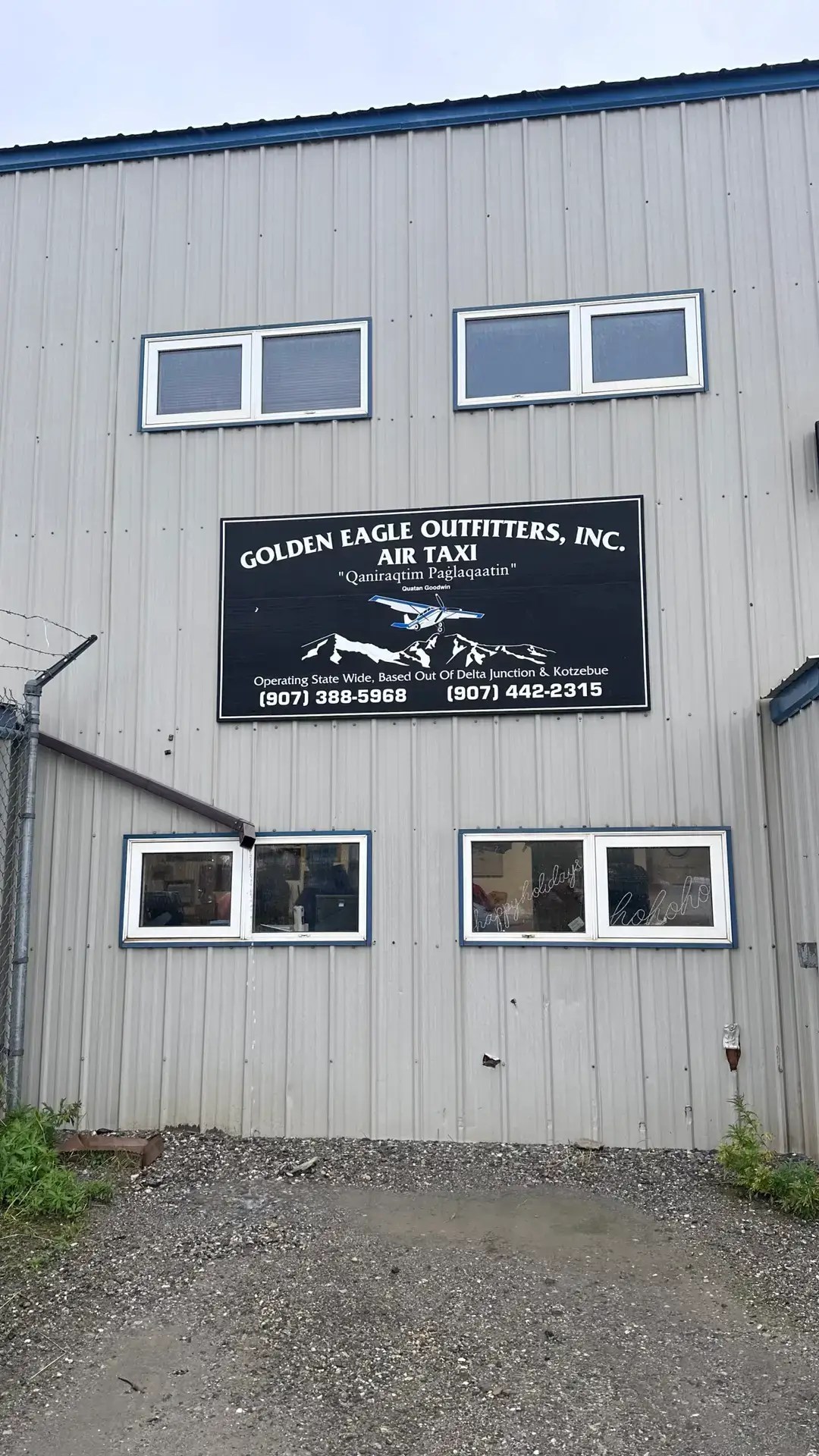 There were multiple flights that went out this day. I was on the chartered flight with Golden Eagle Outfitters.