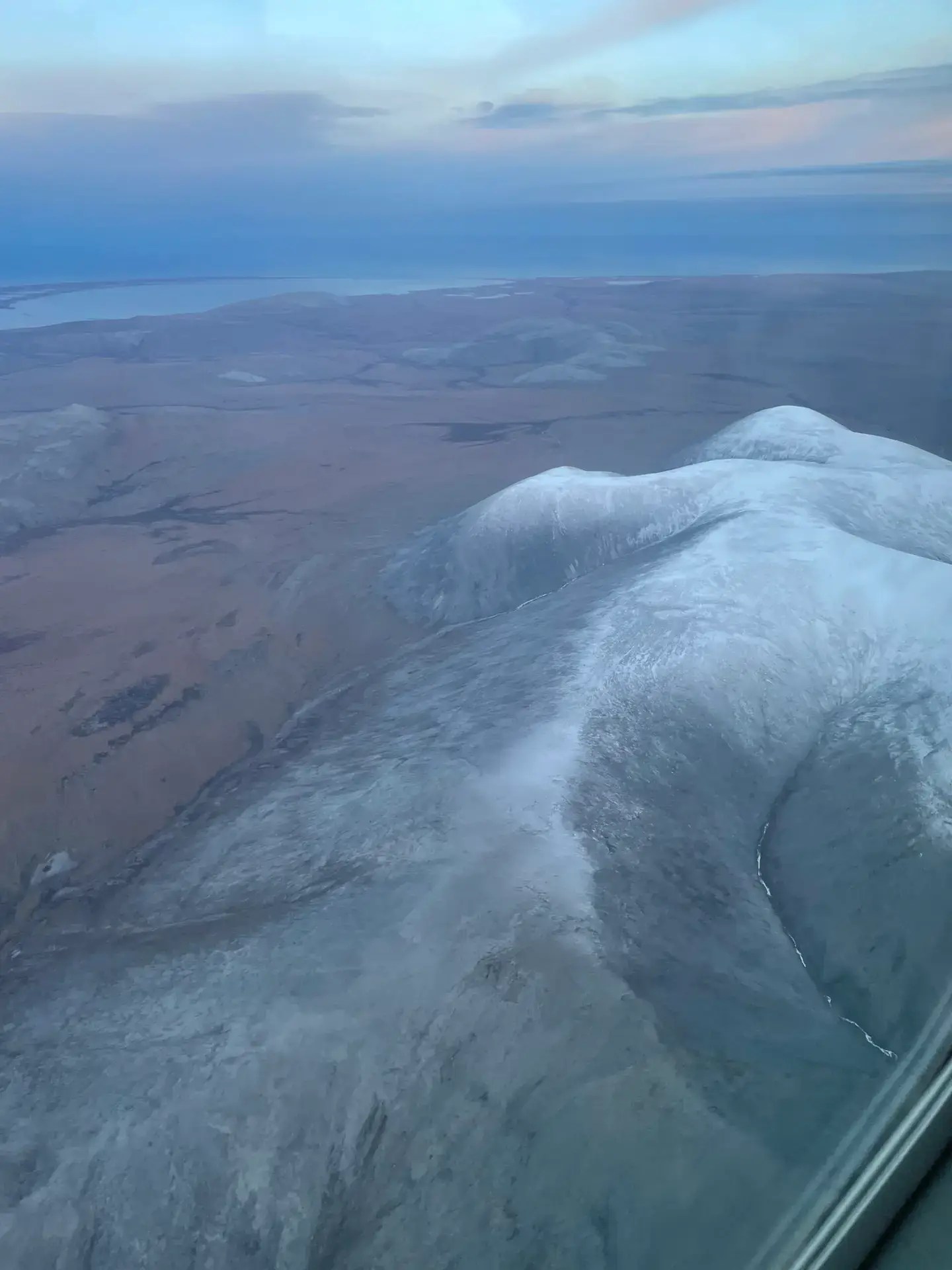 The mountains all had a fresh dusting of snow on them! Winter is coming…