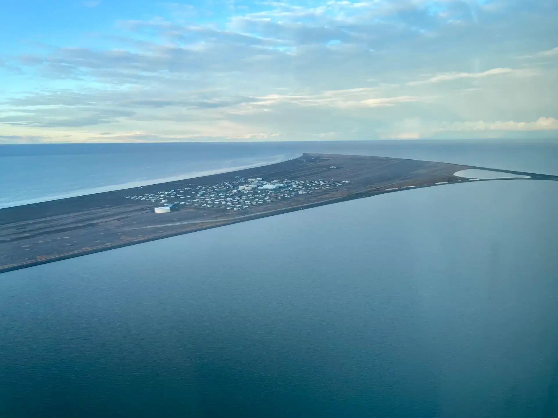 And here it is, Point Hope!